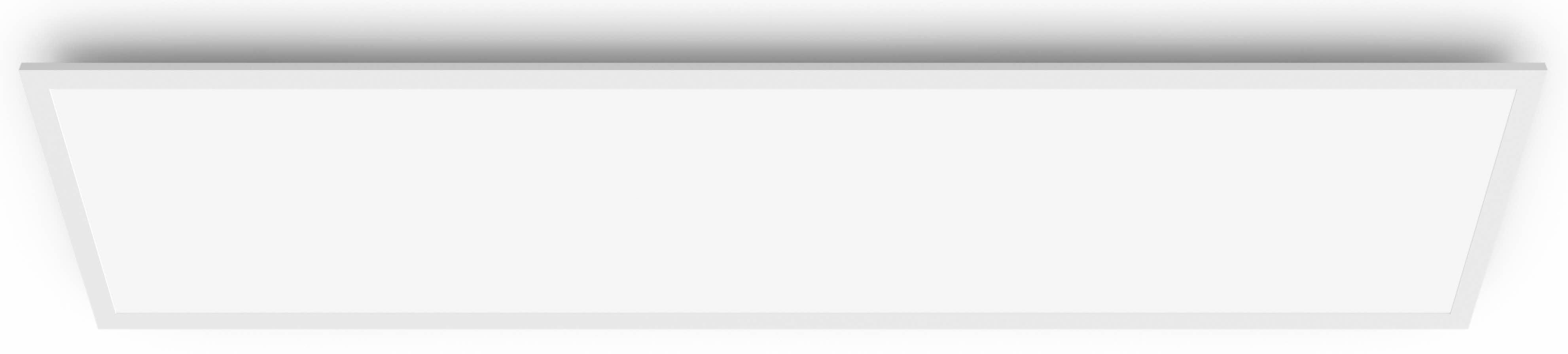 Philips LED Deckenleuchte Touch Deckenleuchte SceneSwitch rechteckig 36W 4000K weiß, Dimmfunktion, Memoryfunktion, dimmbar über Fernbedienung, mehrere Helligkeitsstufen, LED fest integriert, Kaltweiß