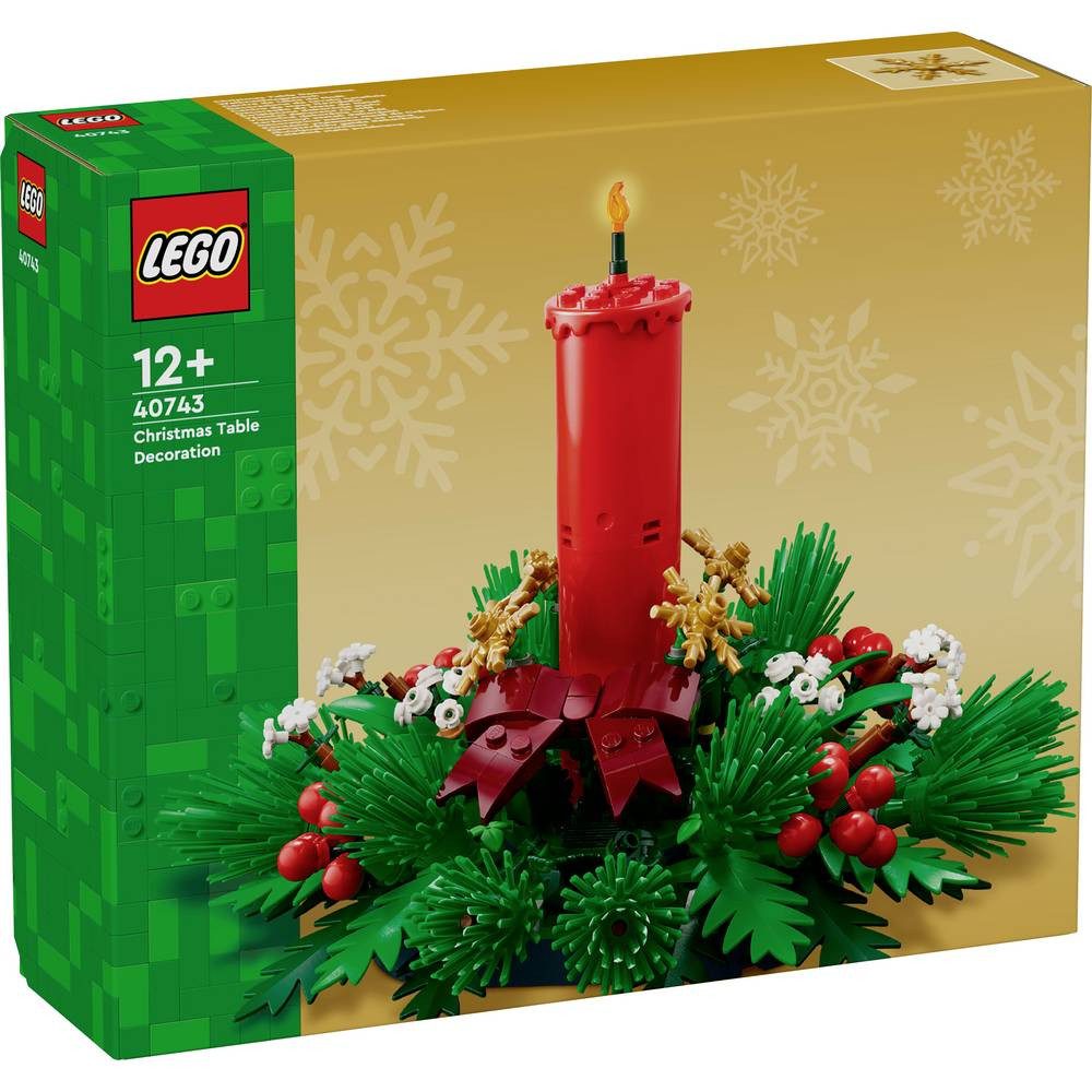 LEGO® 40743 ® ICONS™ Weihnachtsgesteck Konstruktionsspielsteine