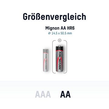 ANSMANN AG Batterien AA 100 Stück, Alkaline Micro Batterie, für Lichterkette uvm. Batterie
