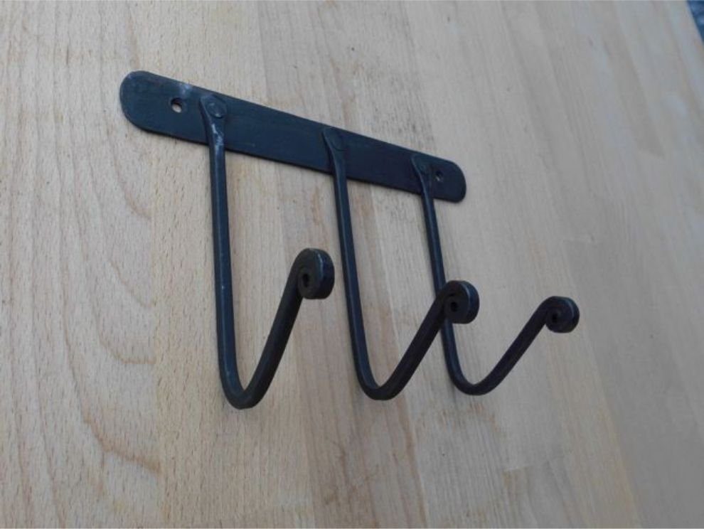 Wandhaken »Traumschöne stabile Wandhakenleiste 3er Wandhaken Eisen schwarz  19 cm«, Deko-Impression, (1-St) online kaufen | OTTO