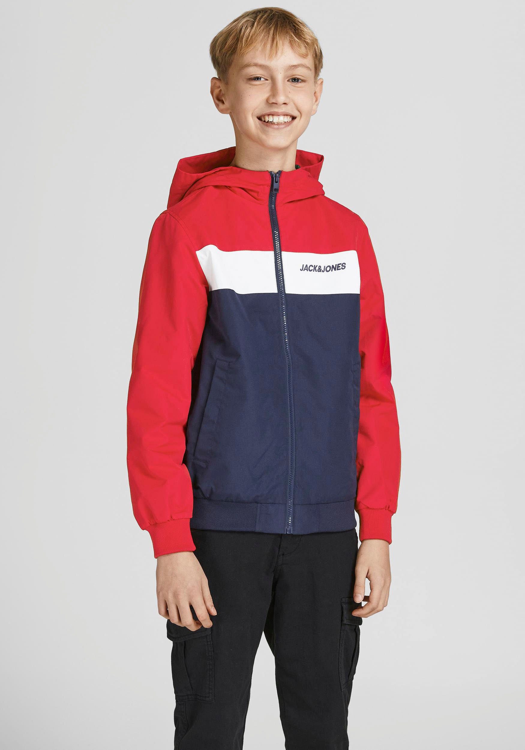 Jones true Junior red Outdoorjacke & Jack