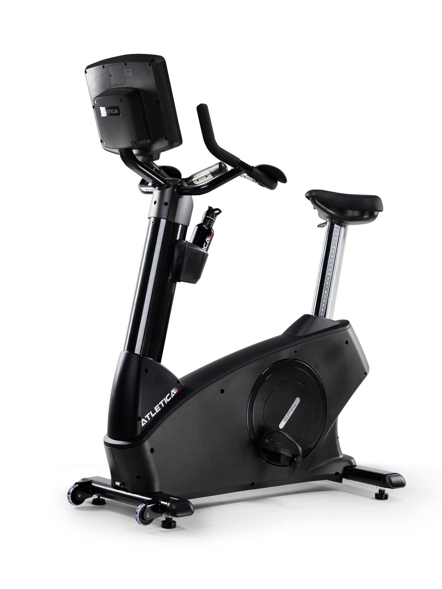 ATLETICA Ergometer ReVolve, High-End Ergometer, Dualer Riemenantrieb