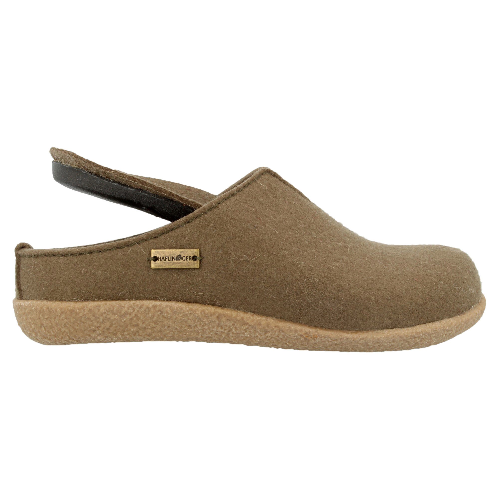 Haflinger Blizzard Visby Filzpantoffel mit Gummisohle Hausschuh Hausschuh – Bild 3 von 3