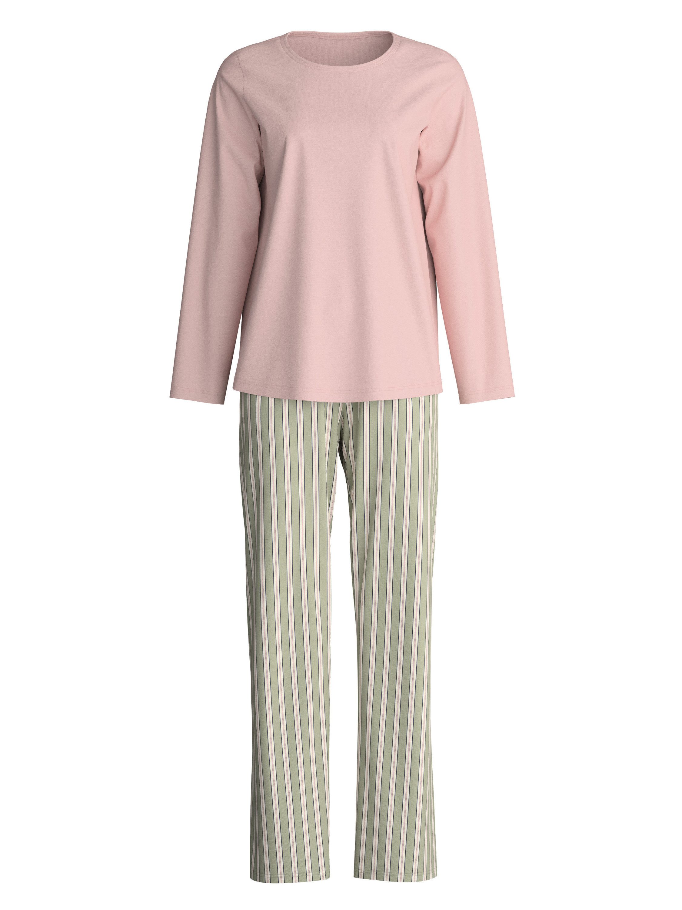 CALIDA Pyjama Graphic Nights Damen (2 tlg) weich, angenehm leicht und bequem