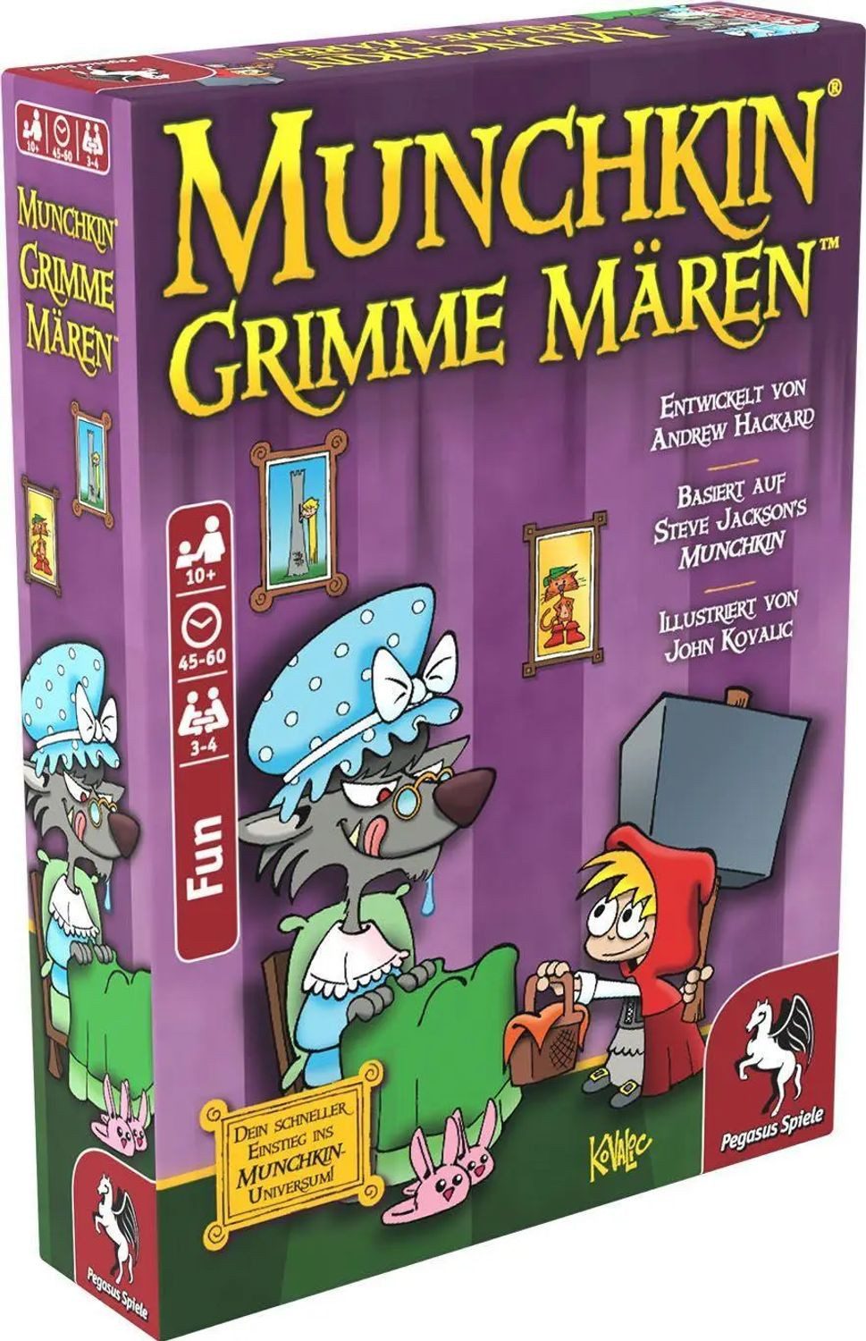 Pegasus Spiele Spiel Munchkin: Grimme Mären