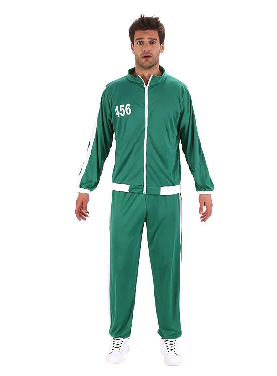 CHAKS Kostüm Korean Game Teilnehmer - Karneval Faschingskostüm, In Anlehung günstig online kaufen