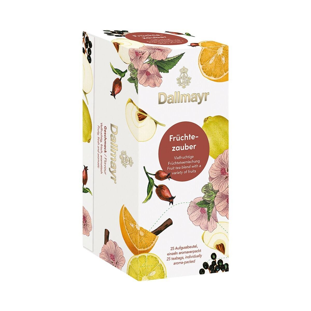DALLMAYR Tee Früchtezauber, 25 Aufgussbeutel, FRüchteteemischung