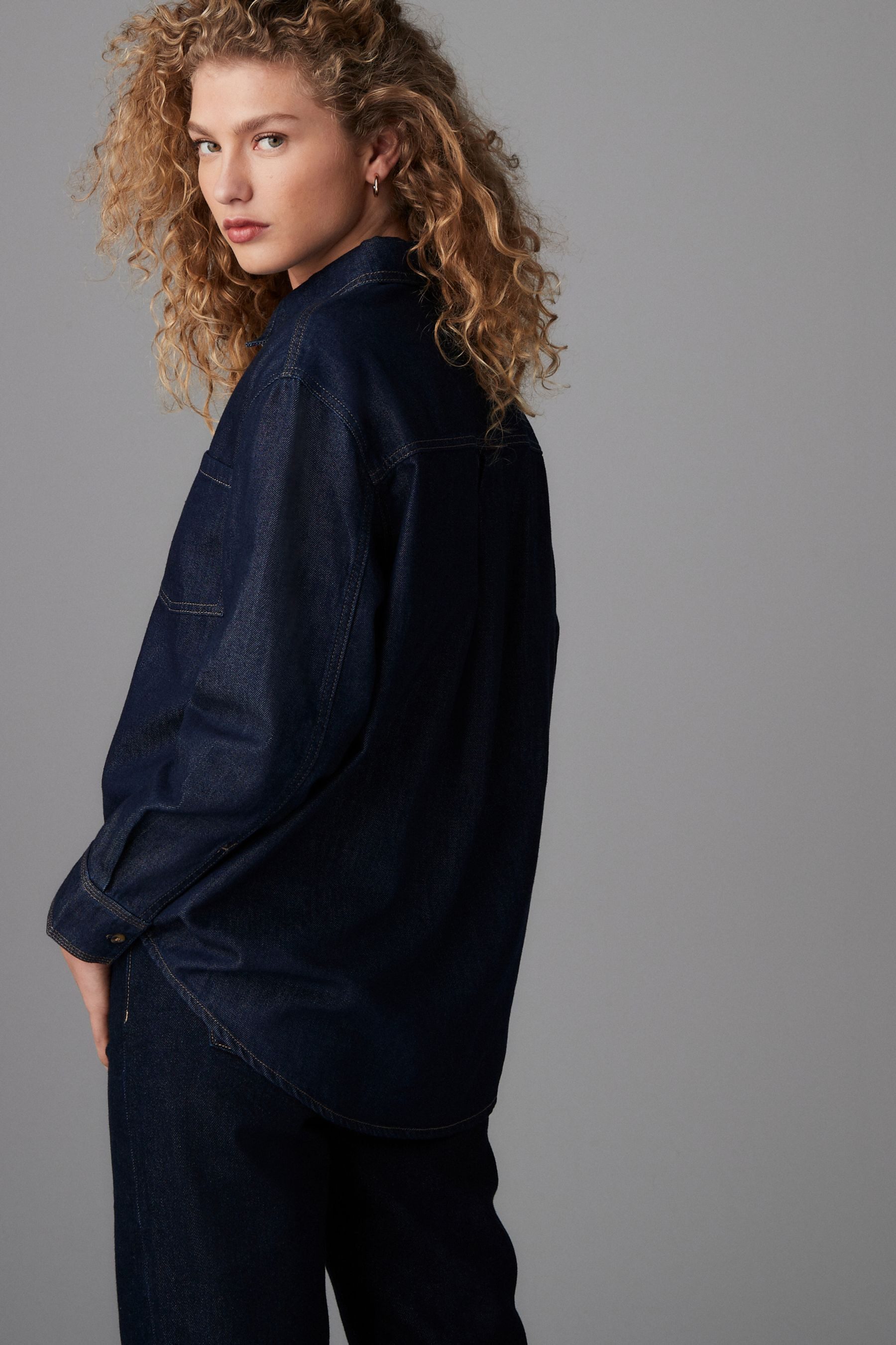 Next Jeanshemd Relaxed Fit Jeanshemd (1-tlg) günstig online kaufen