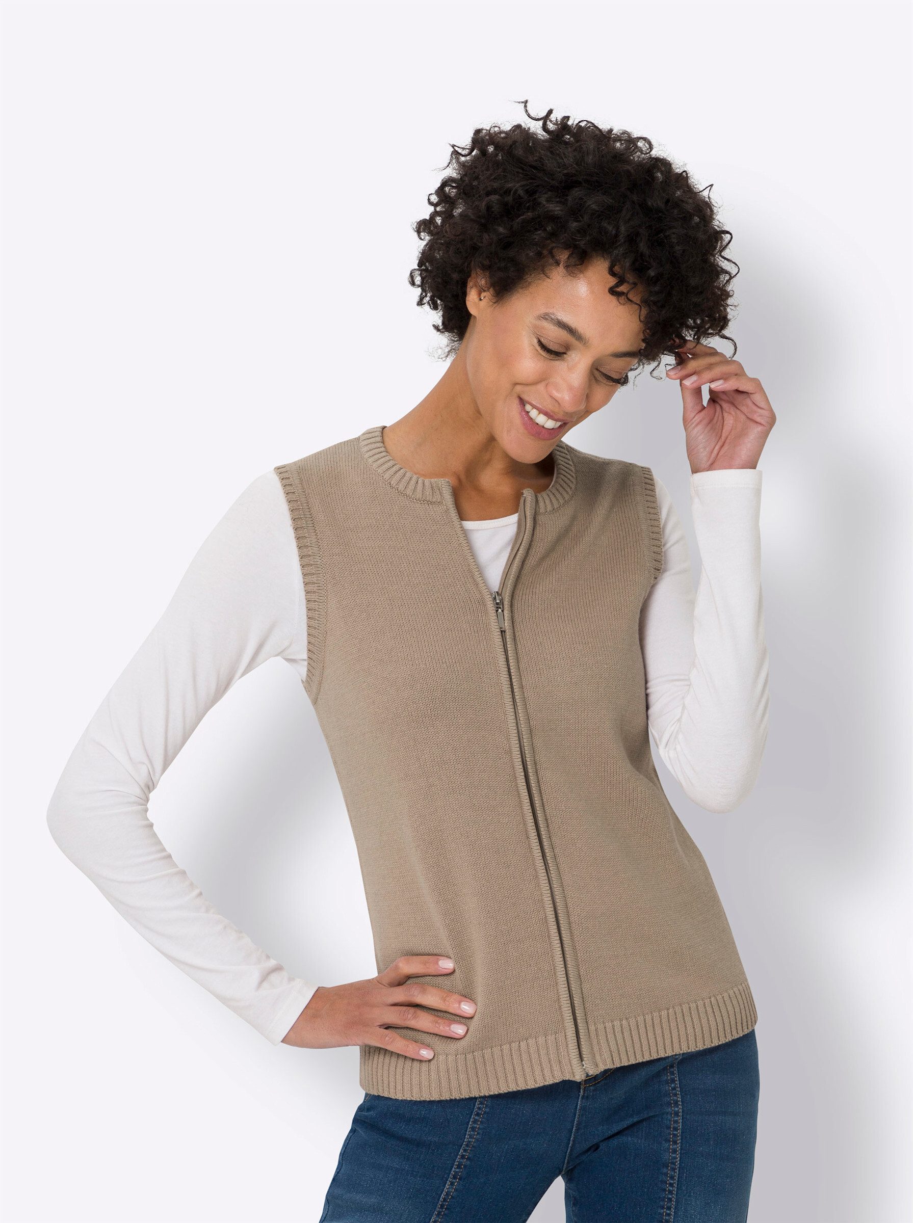 Classic Basics Strickweste günstig online kaufen