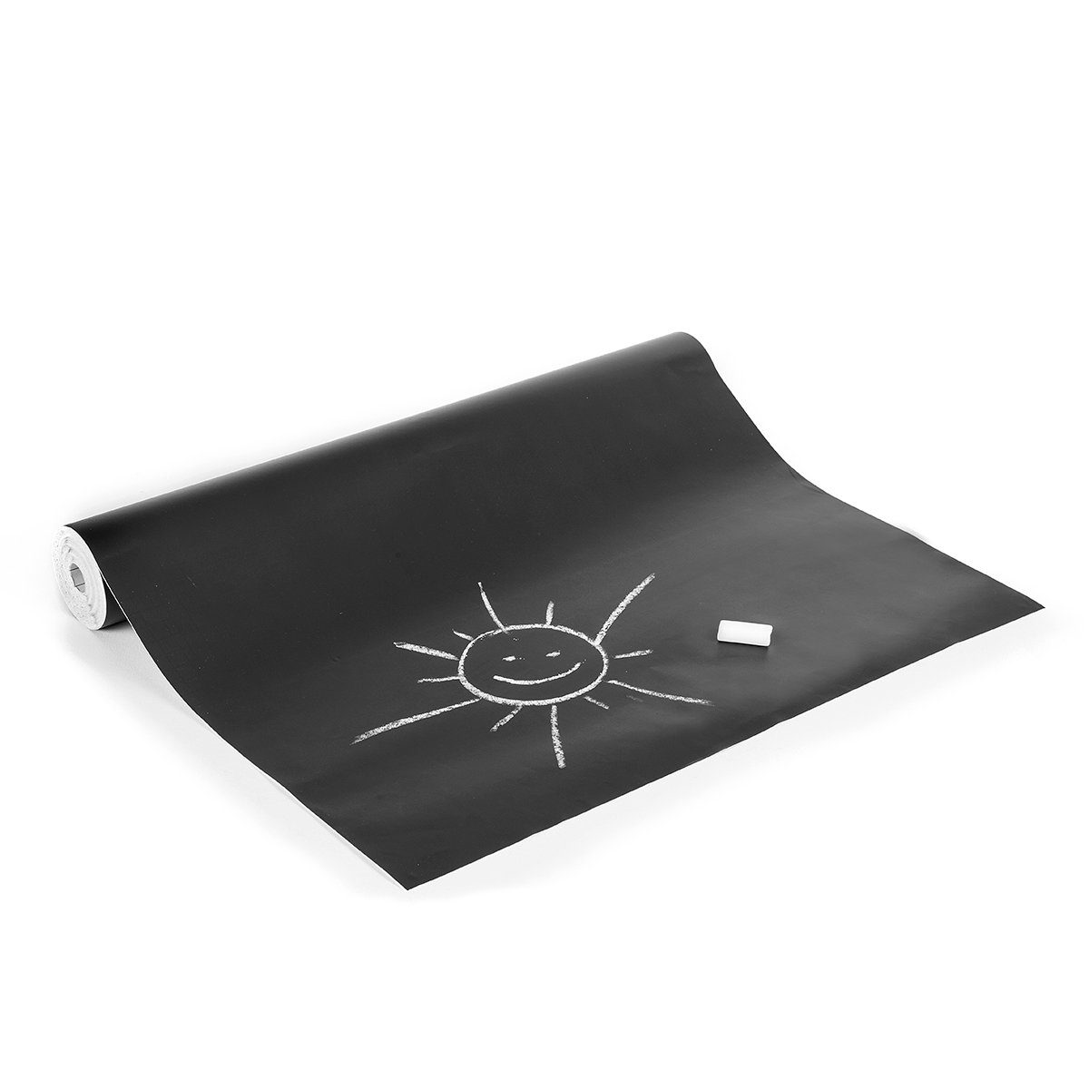 HaGa Tafelfolie Tafelfolie schwarz für Kreide in 45cm Breite (Meterware)