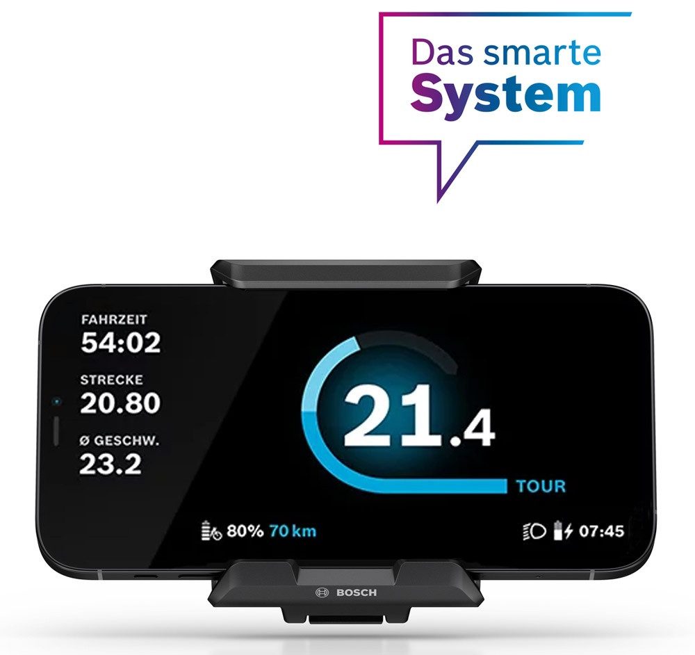 BOSCH Fahrradcomputer Bosch SmartphoneGrip: Deine smarte Handyhalterung für E-Bikes