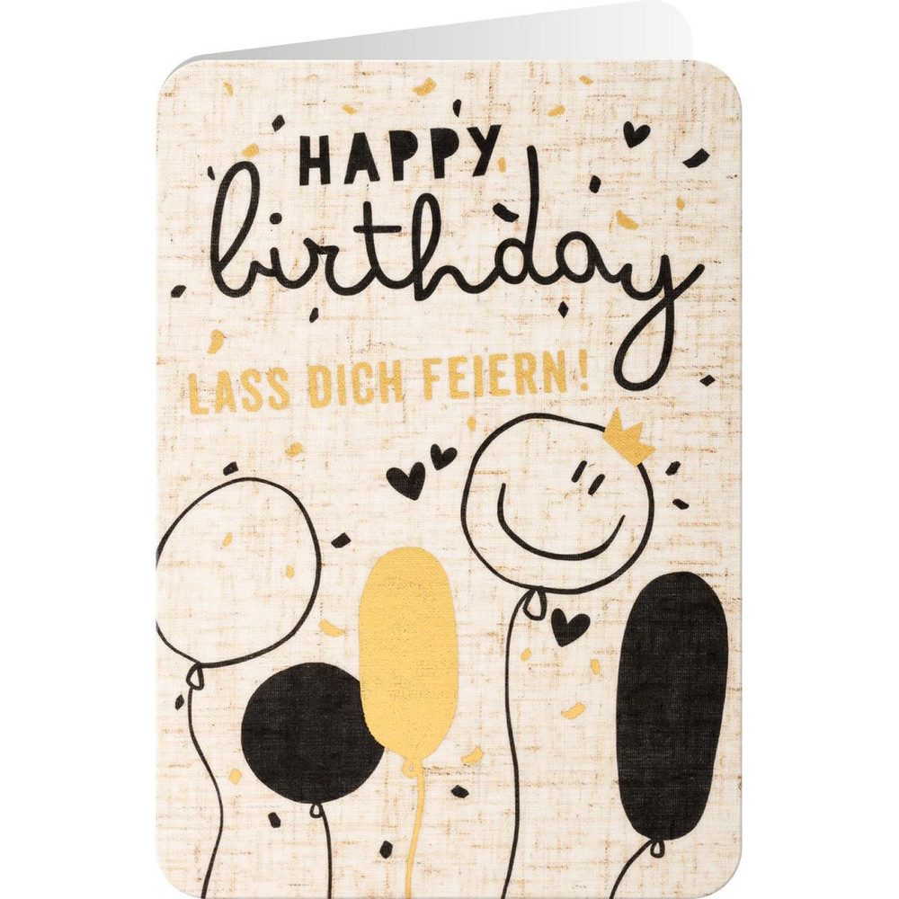 Sheepworld Glückwunschkarte Sheepworld - Gruss&Co - Happy Birthday - Lass dich feiern!