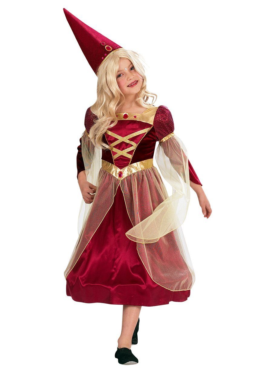 Rubie‘s Belle-Kostüm Für Kinder – Offiziell Lizenziert, Größe S – Mit Kleid & Tiara