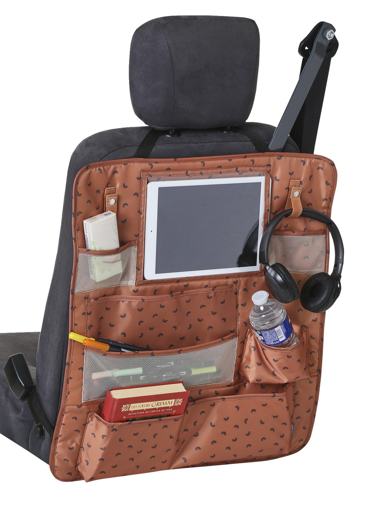 vertbaudet Auto-Rückenlehnentasche Kinder Auto-Organizer FASHION ROLL