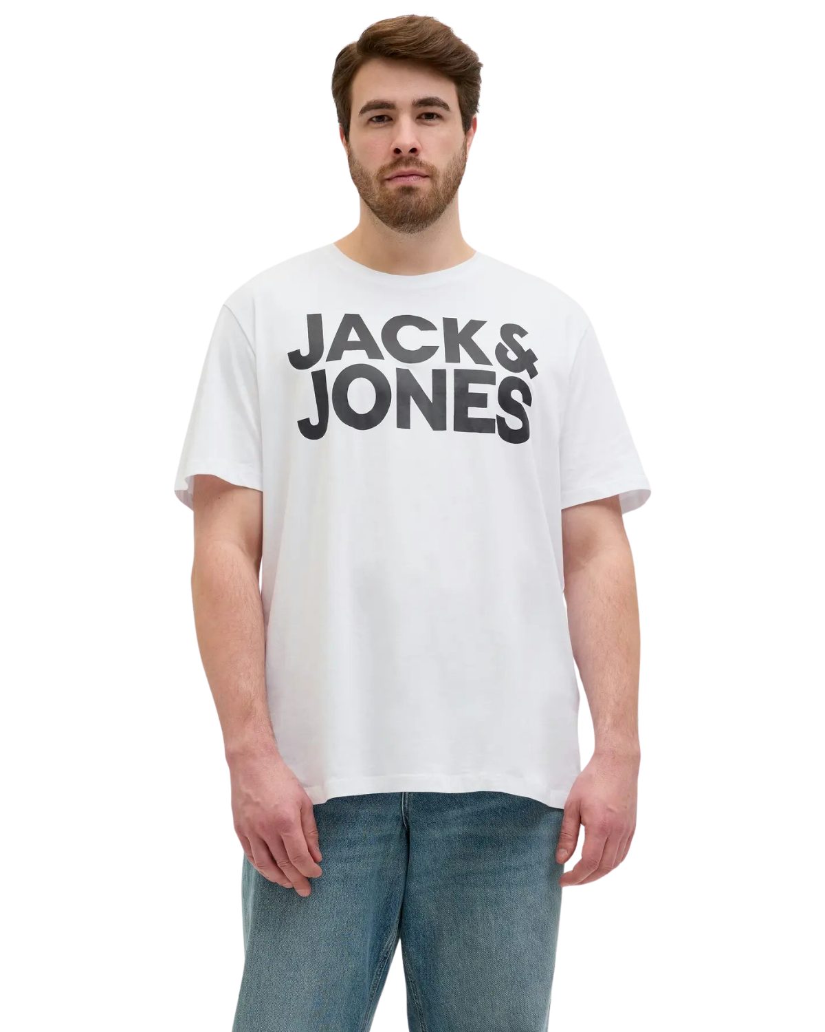 Jack & Jones PlusSize Print-Shirt (Spar-Set, 3er-Pack) Big Size Shirt Übergrößen Shirt