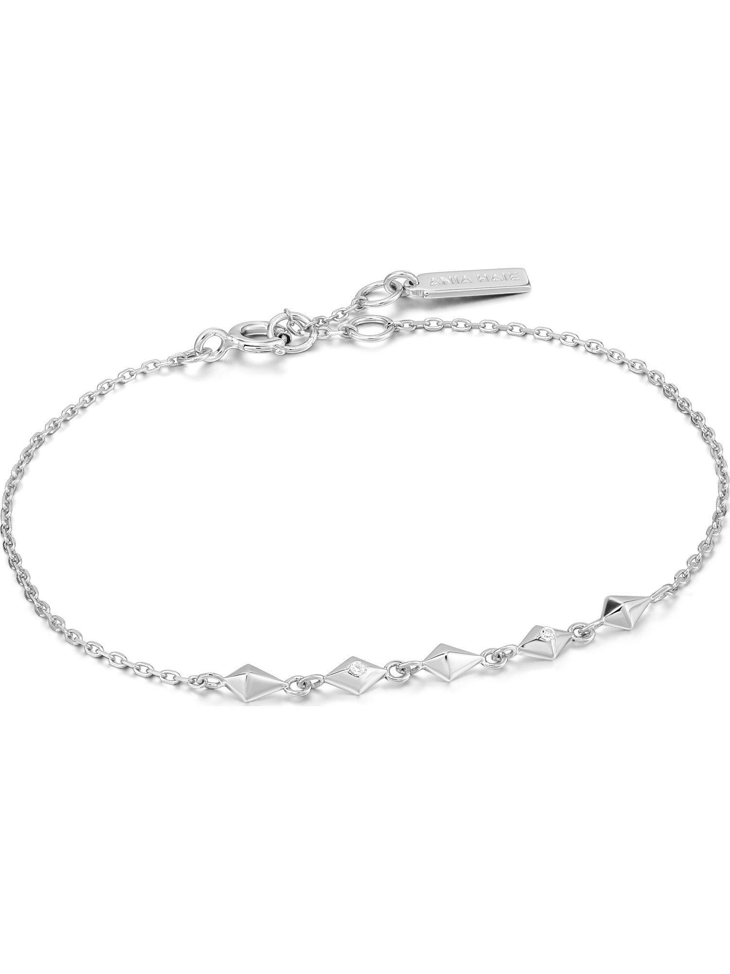 trendig Haie Haie Ania Damen-Armband Zirkonia, Silber 925er Armband Ania