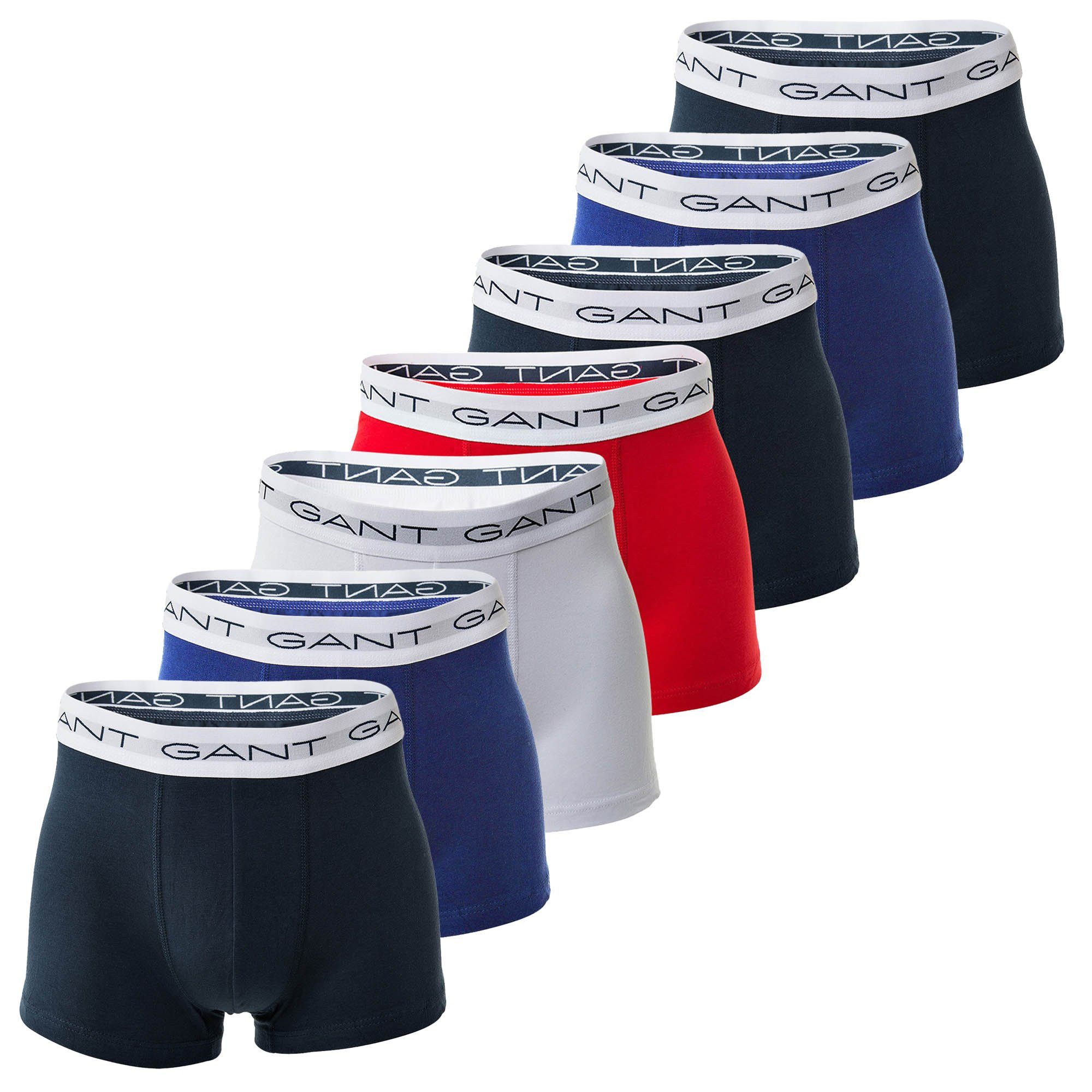 Gant Boxer Herren Boxershort 7er Pack Baumwolle (Packung, 7er Pack) günstig online kaufen