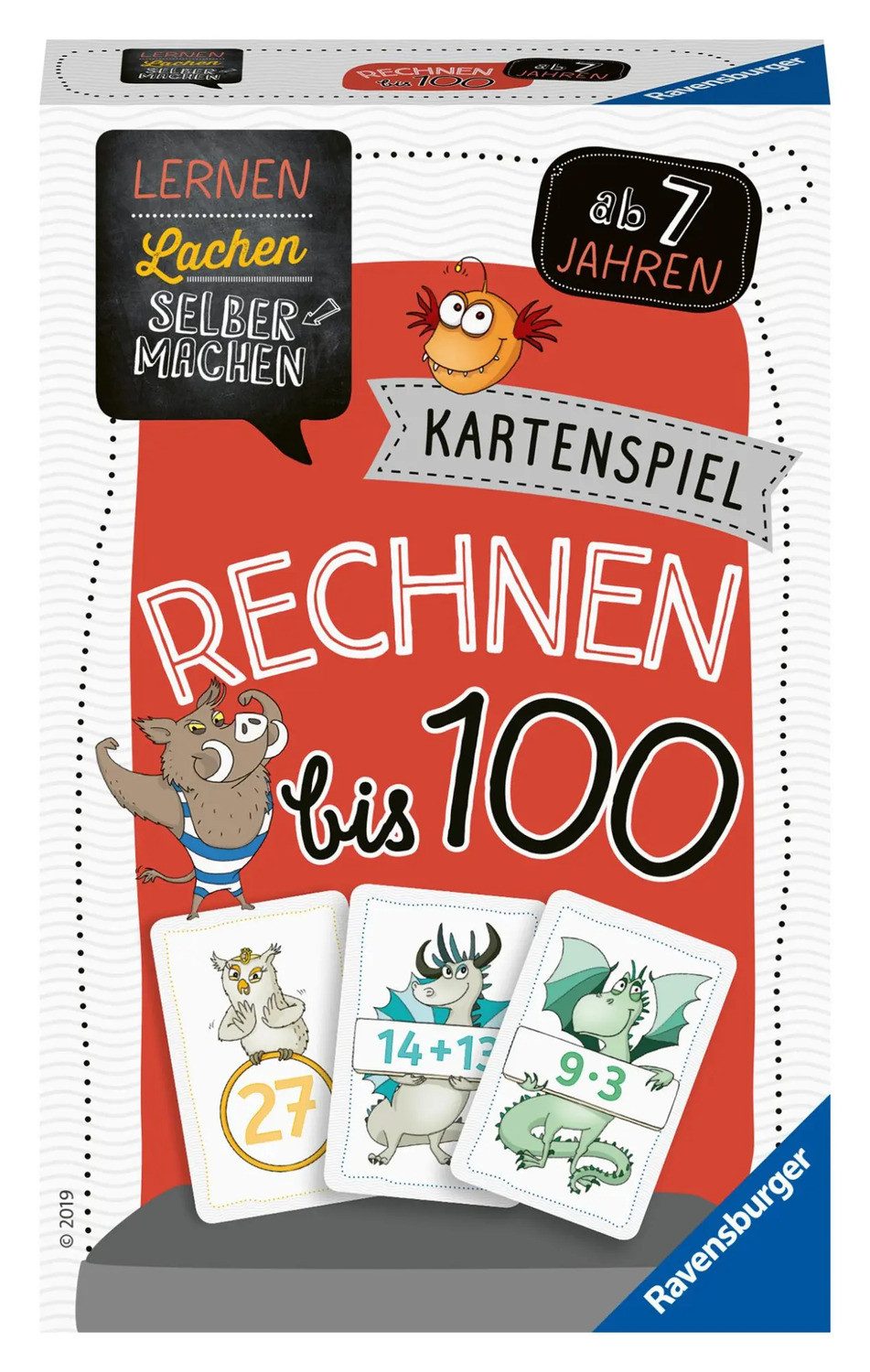Ravensburger Spiel Ravensburger 80660 - Lernen Lachen Selbermachen: Rechnen bis 100,...