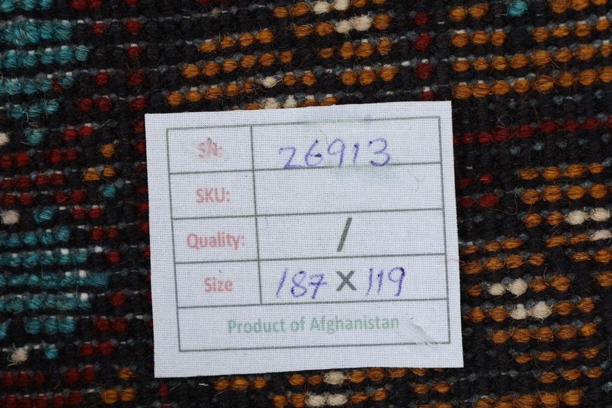 Nain Höhe: Orientteppich Afghan mm Orientteppich, Handgeknüpfter 6 Trading, 119x187 Limited rechteckig, Akhche