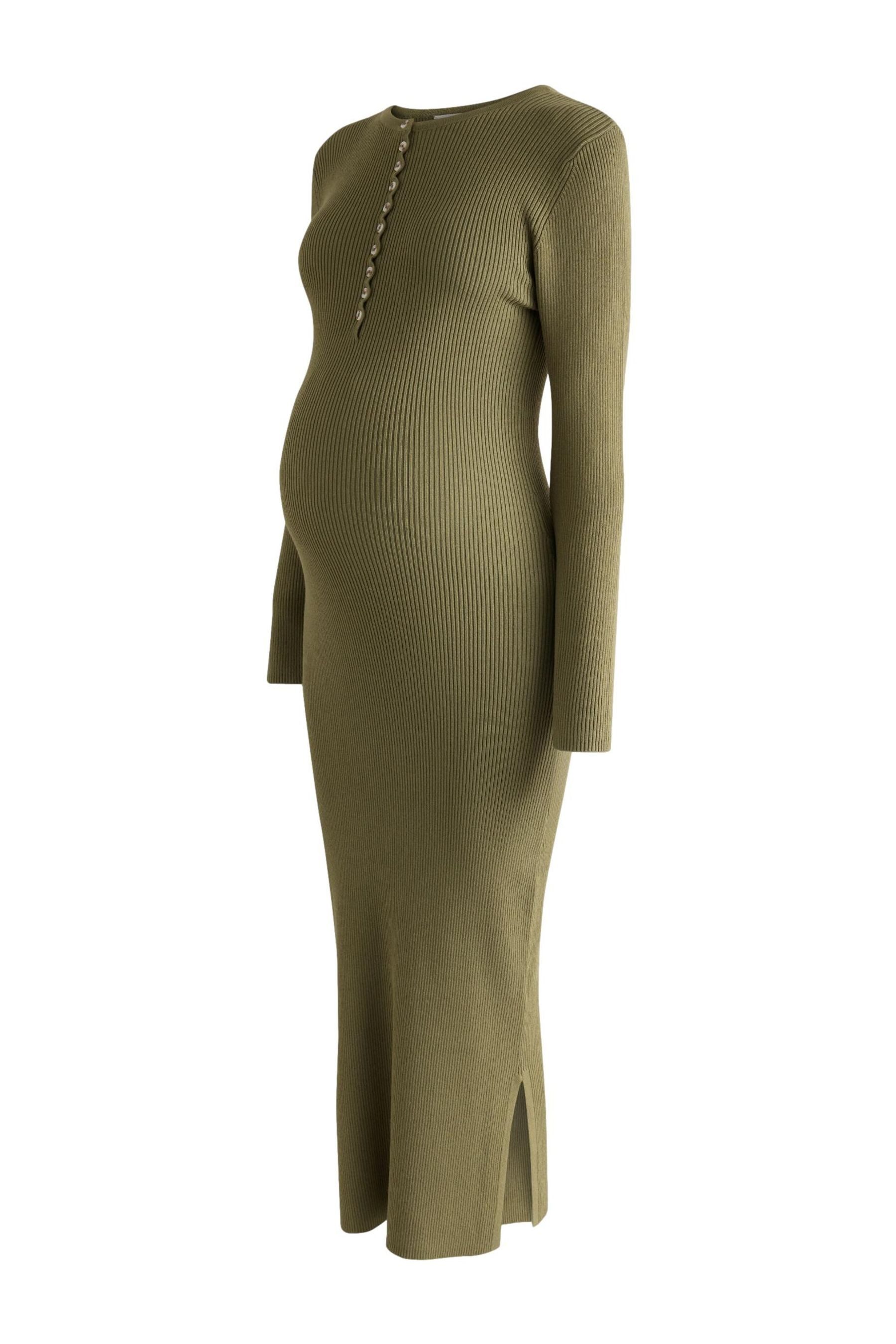 Next Umstandskleid Langärmeliges Strickkleid, Umstandsmode (1-tlg)