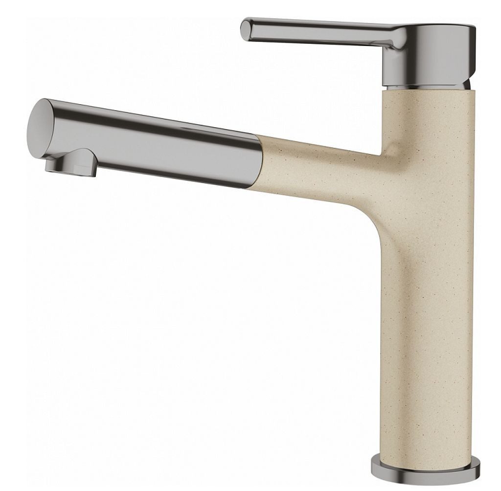 FRANKE Küchenarmatur Hochdruck Ausziehbrause Bi-Colour Edelstahl-Optik/Sahara 115.0621.591