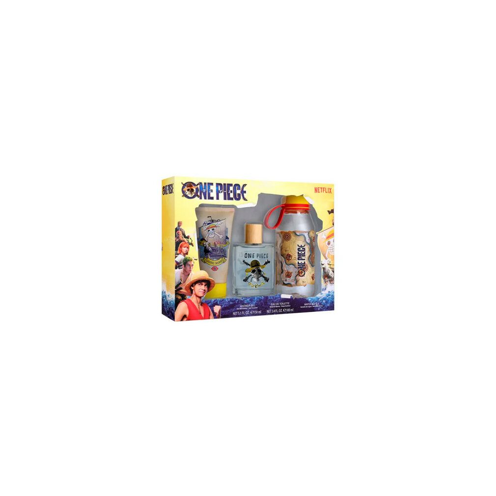 Air-Val Körperpflegeduft Netlix One Piece Eau De Toilette Spray 100ml Set 3 Artikel