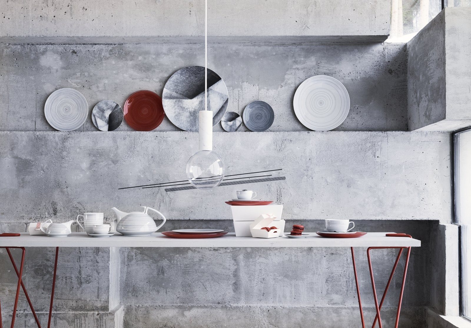 Rosenthal Teekanne TAC Gropius Stripes 2.0 Teekanne 6 P., Kannen