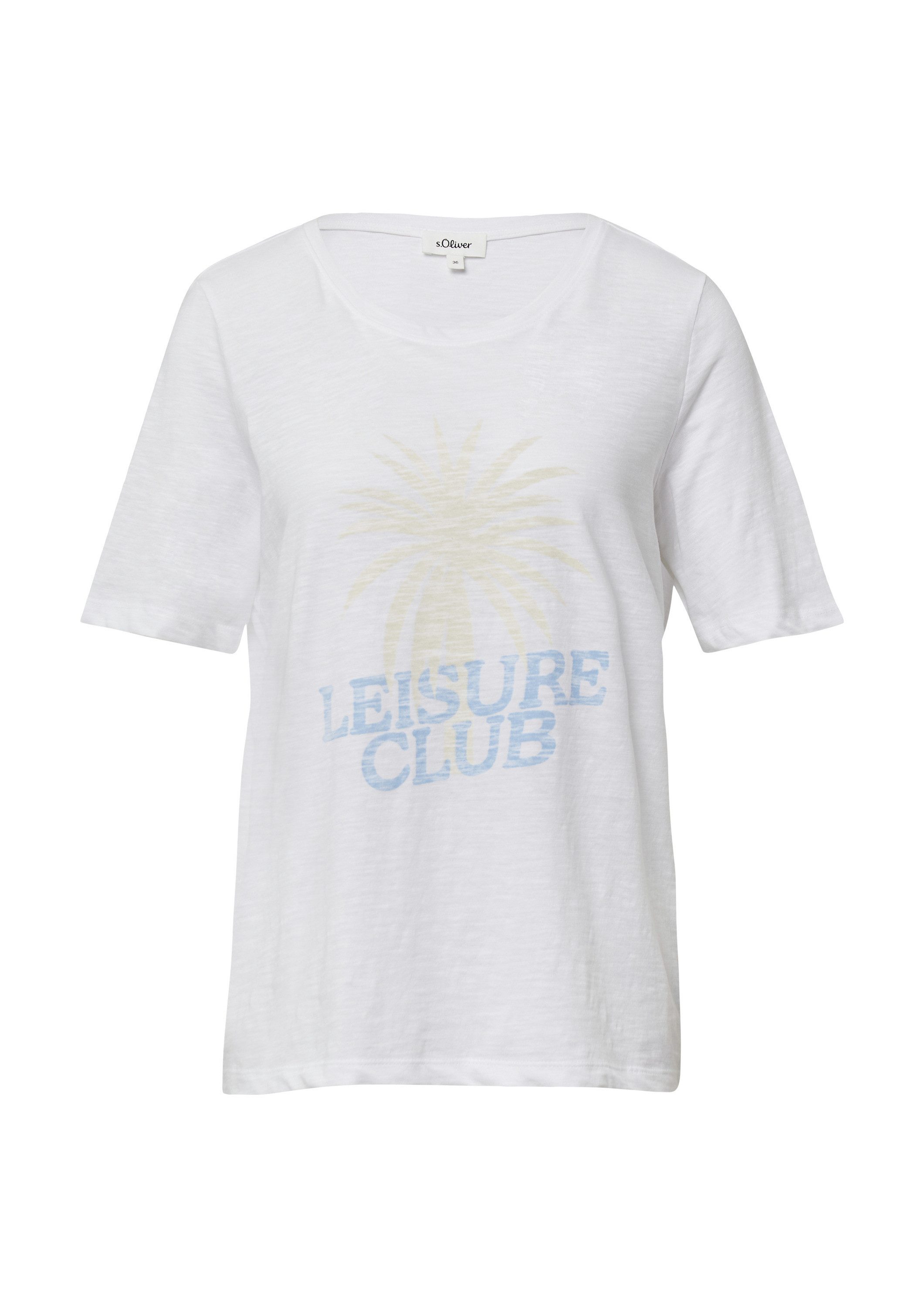 s.Oliver Kurzarmshirt T-Shirt (1-tlg) günstig online kaufen