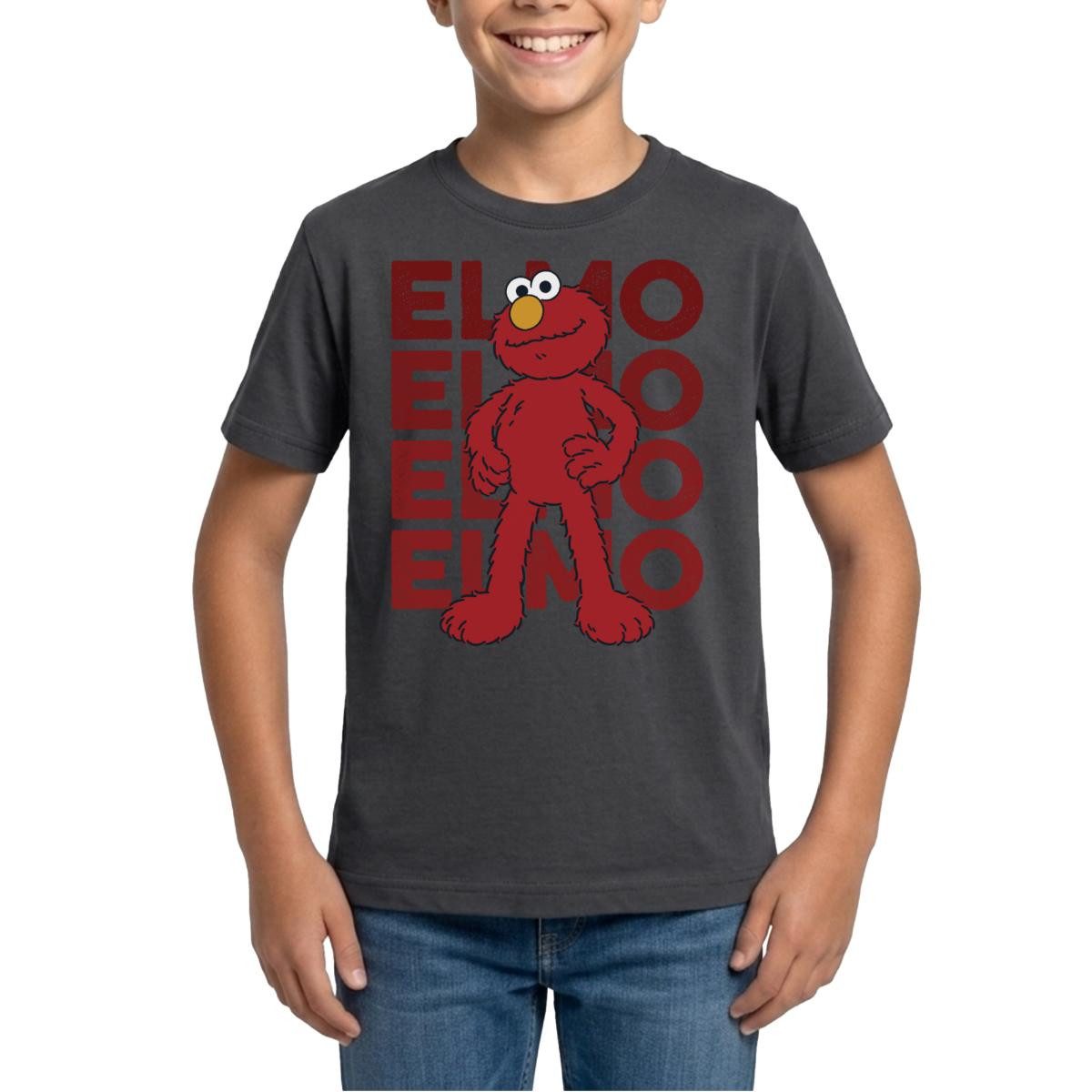 T-Shirt Sesamstraße Elmo Pose Teenager T-Shirt