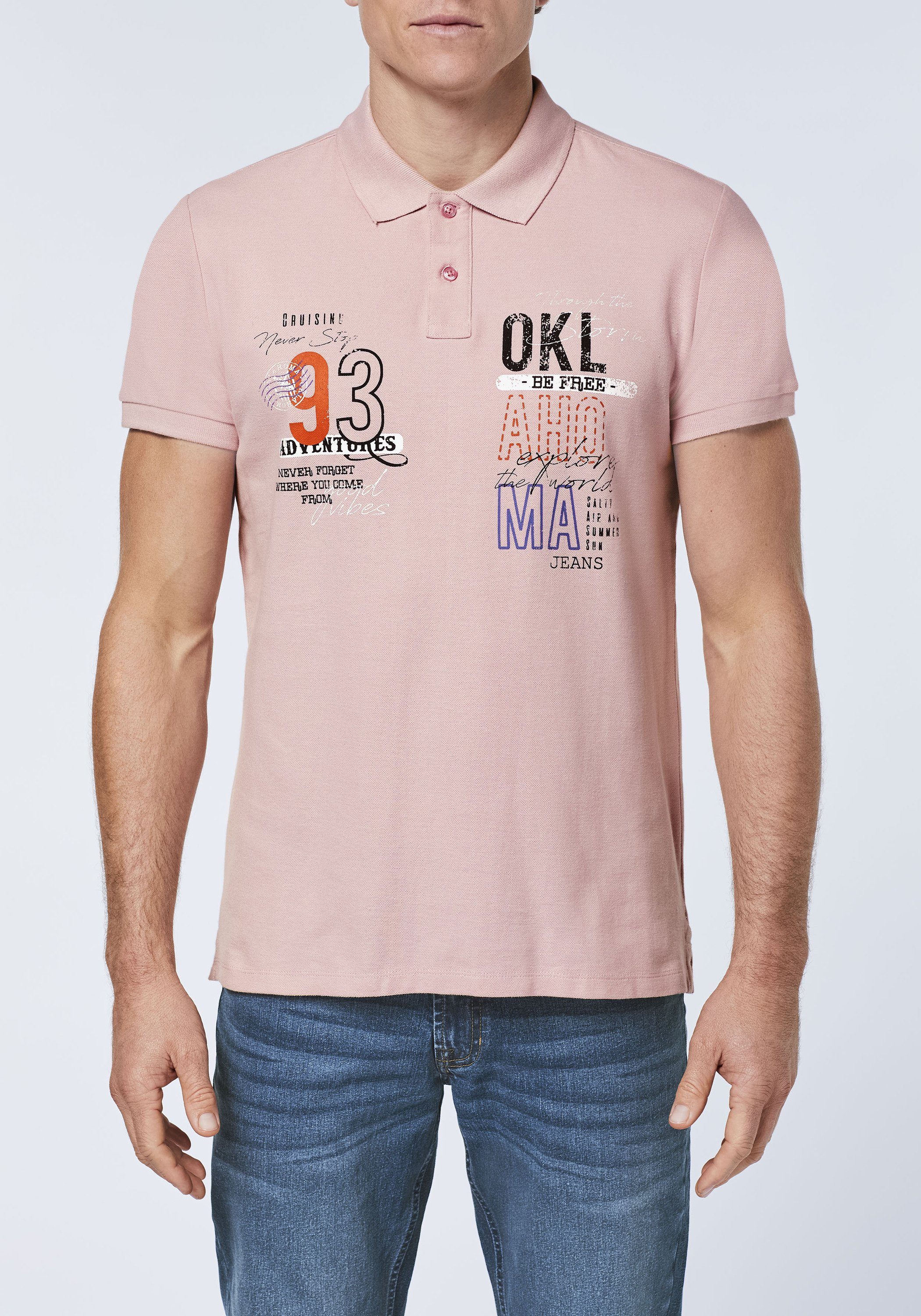 Poloshirt Keepsake 15-2705 Oklahoma Jeans Piqué aus Lilac