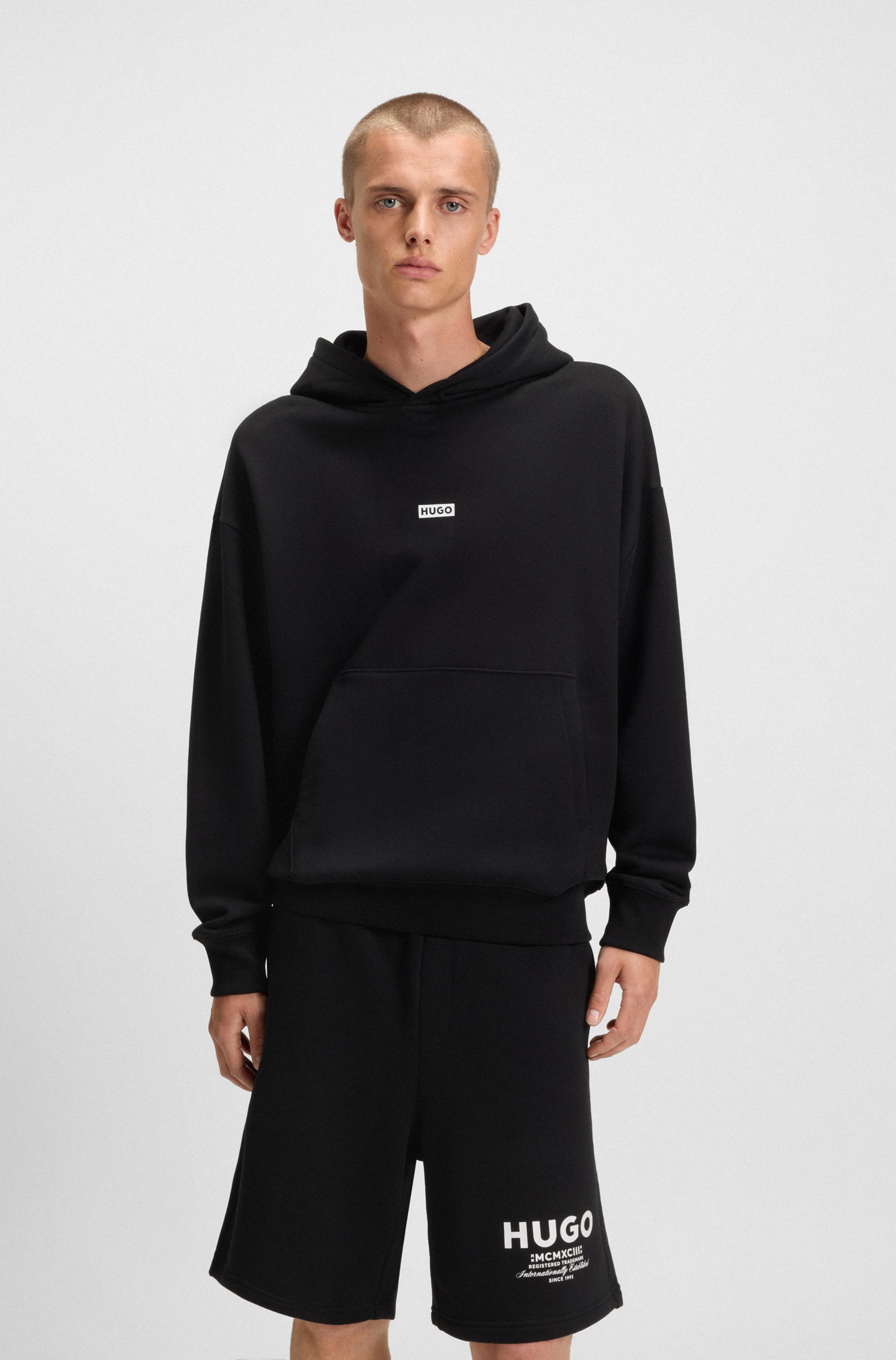 HUGO Blue Hoodie Nazardo günstig online kaufen