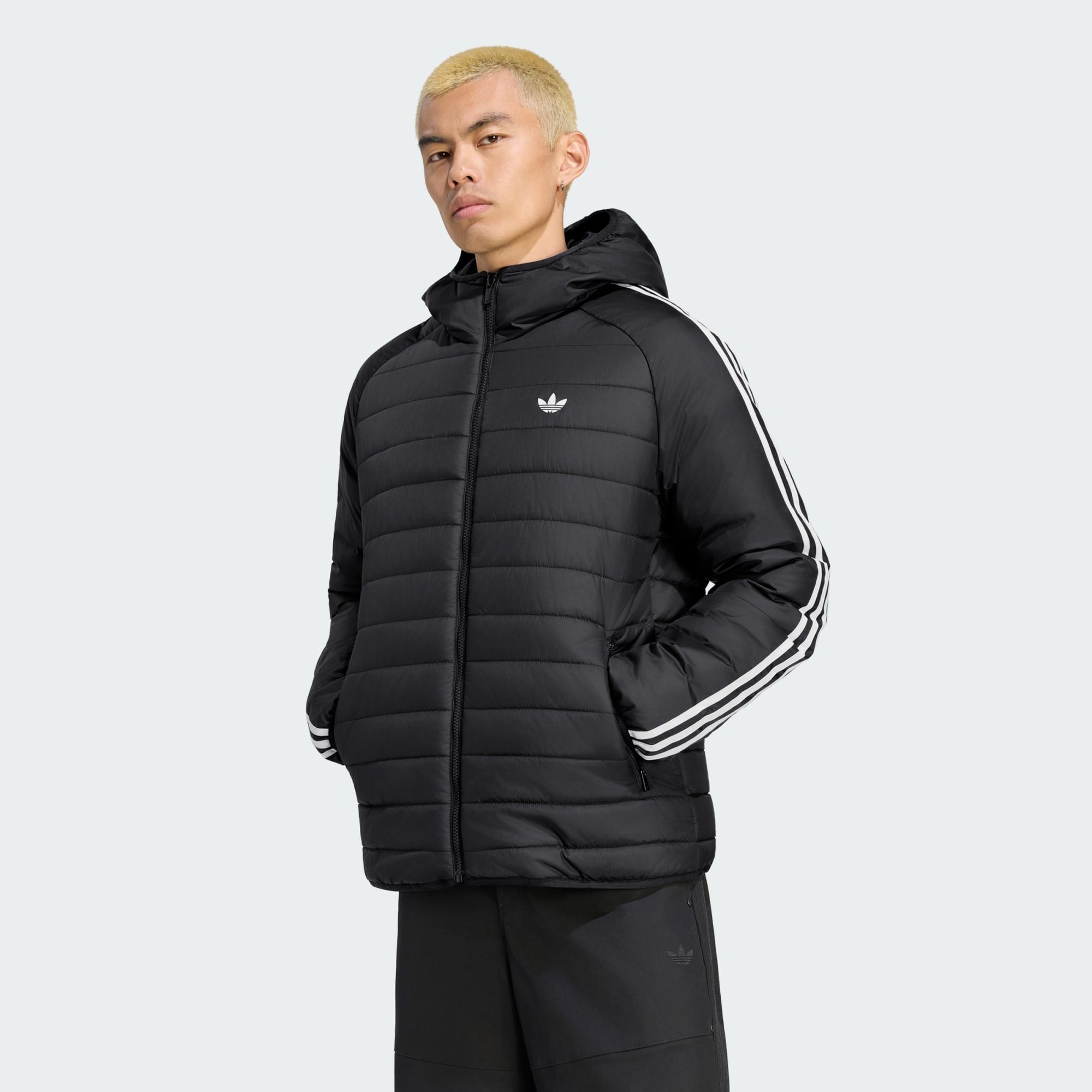 adidas Originals Winterjacke 3-STREIFEN JACKE, GEFÜTTERT (1-St)