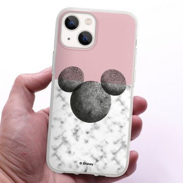 DeinDesign Handyhülle Disney Marmor Minnie Mouse Mickey Mouse Marmor, Apple iPhone 13 Mini Silikon Hülle Bumper Case Handy Schutzhülle