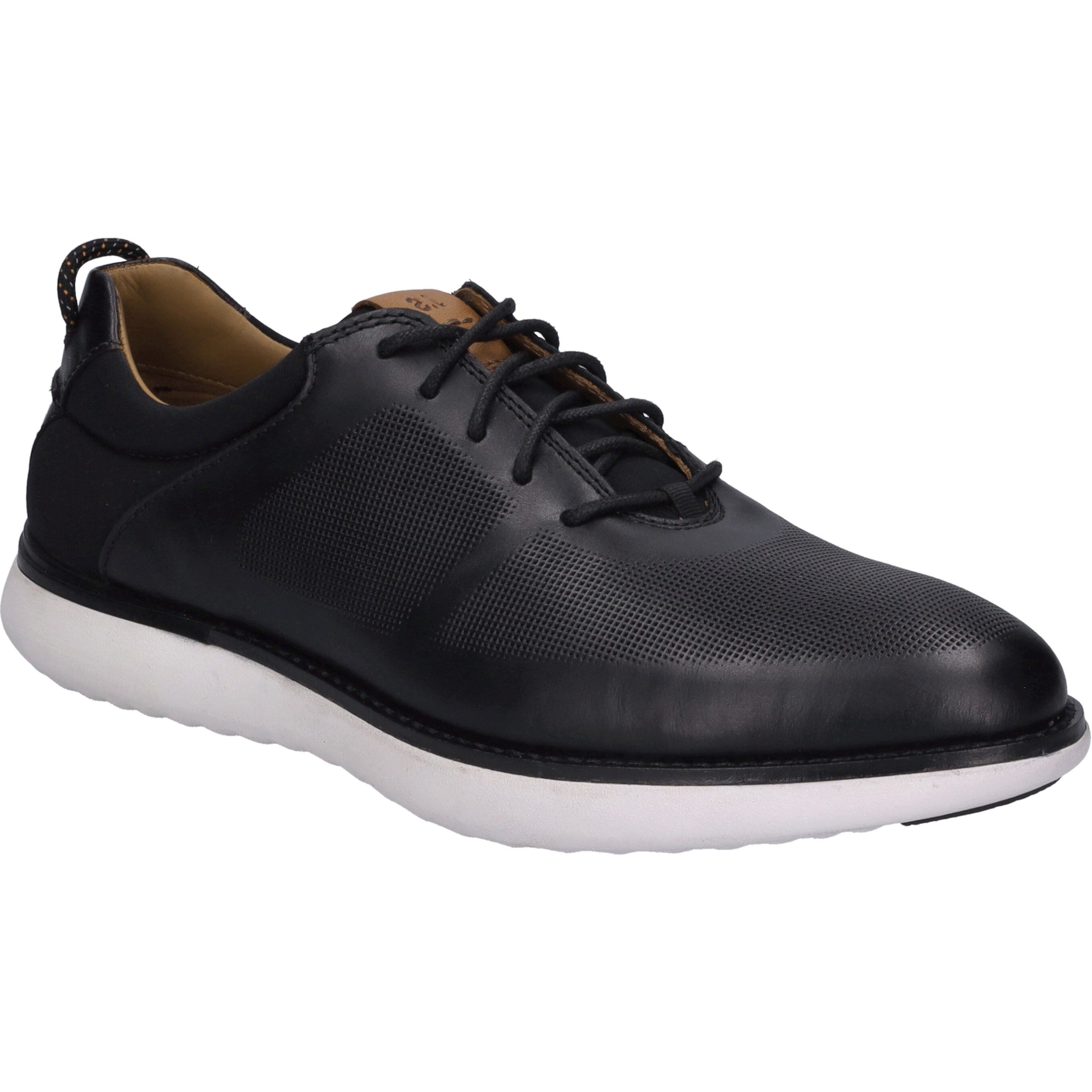 Finley 01, schwarz Schnürschuh