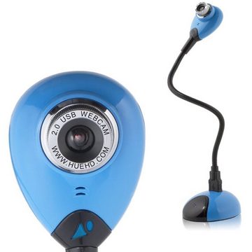 HUE HD Kamera Dokumentenscanner, (USB Dokumentenkamera und Webcam, blau)