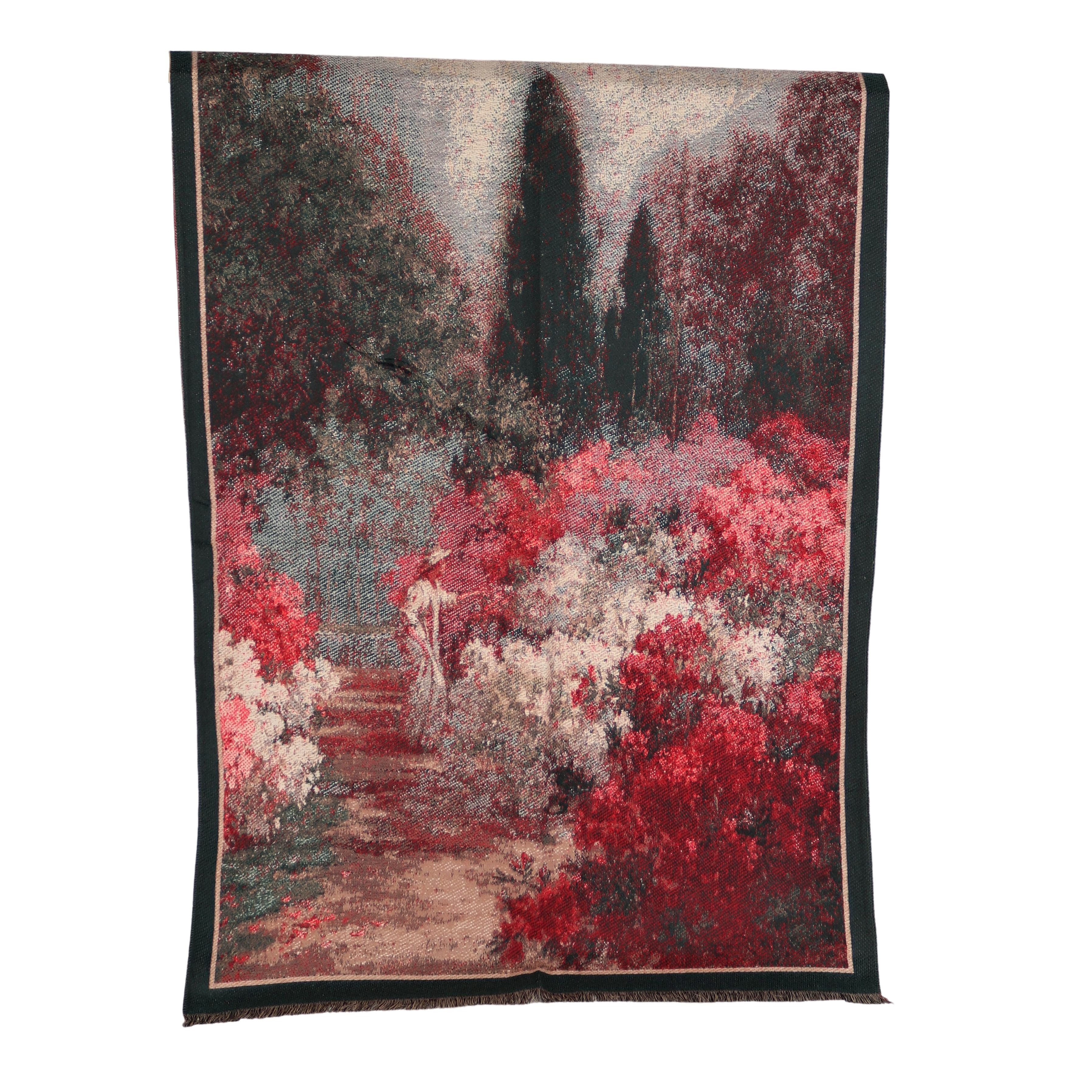 MIRROSI Modeschal weicher und warmer Schal ca.70x180cm, Gemälde Design, (Ne günstig online kaufen