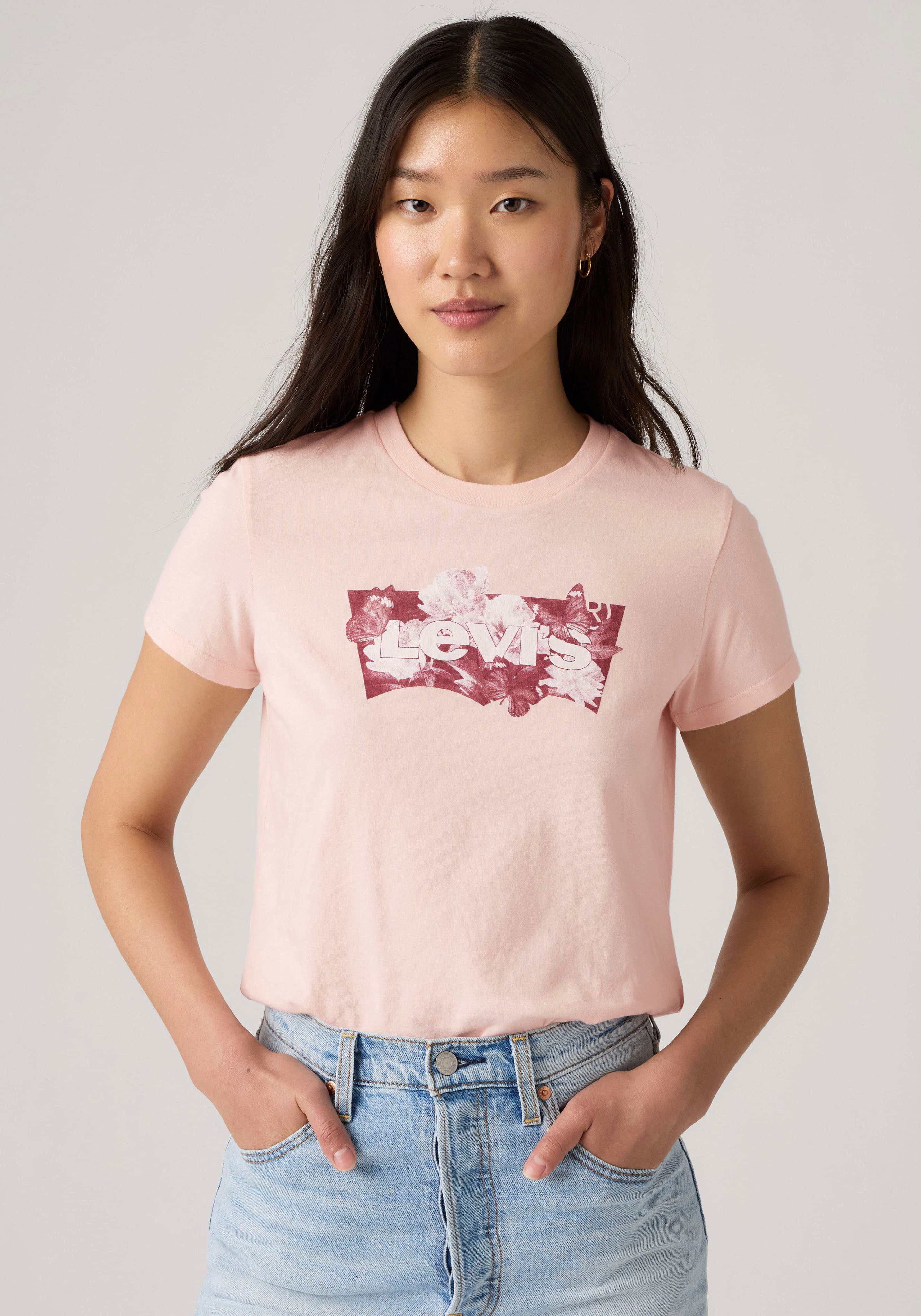 Levi's® T-Shirt LSE THE PERFECT TEE mit Logodruck – Bild 2 von 5