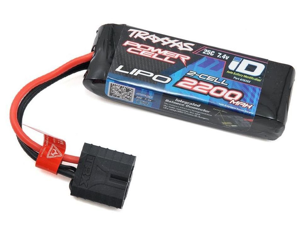 Traxxas Traxxas ID LiPo Akku 2200mAh 7,4V 2-Zellen 25C (Stecker) 2820X Akku