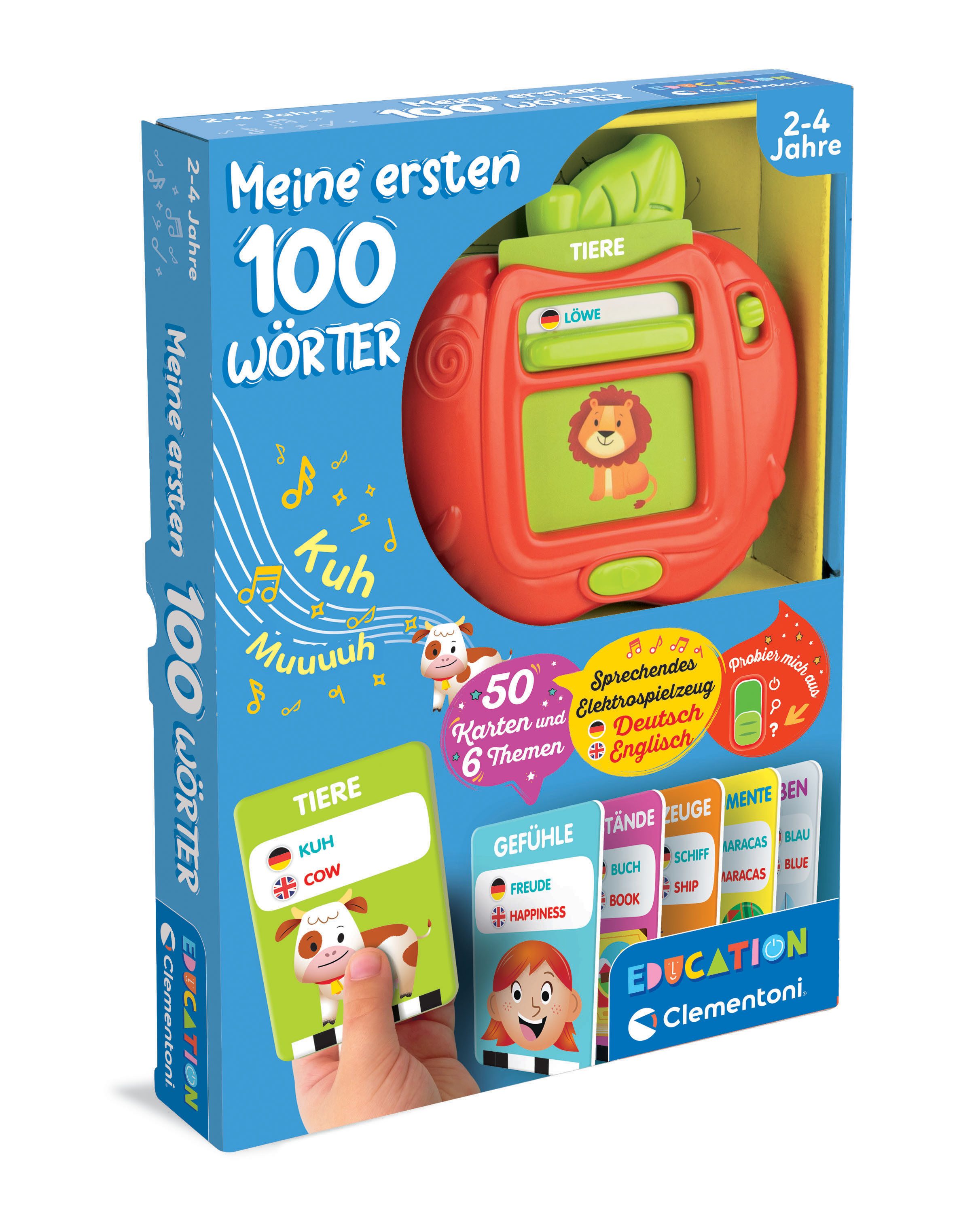 Clementoni® Spiel Education, Meine ersten 100 Wörter