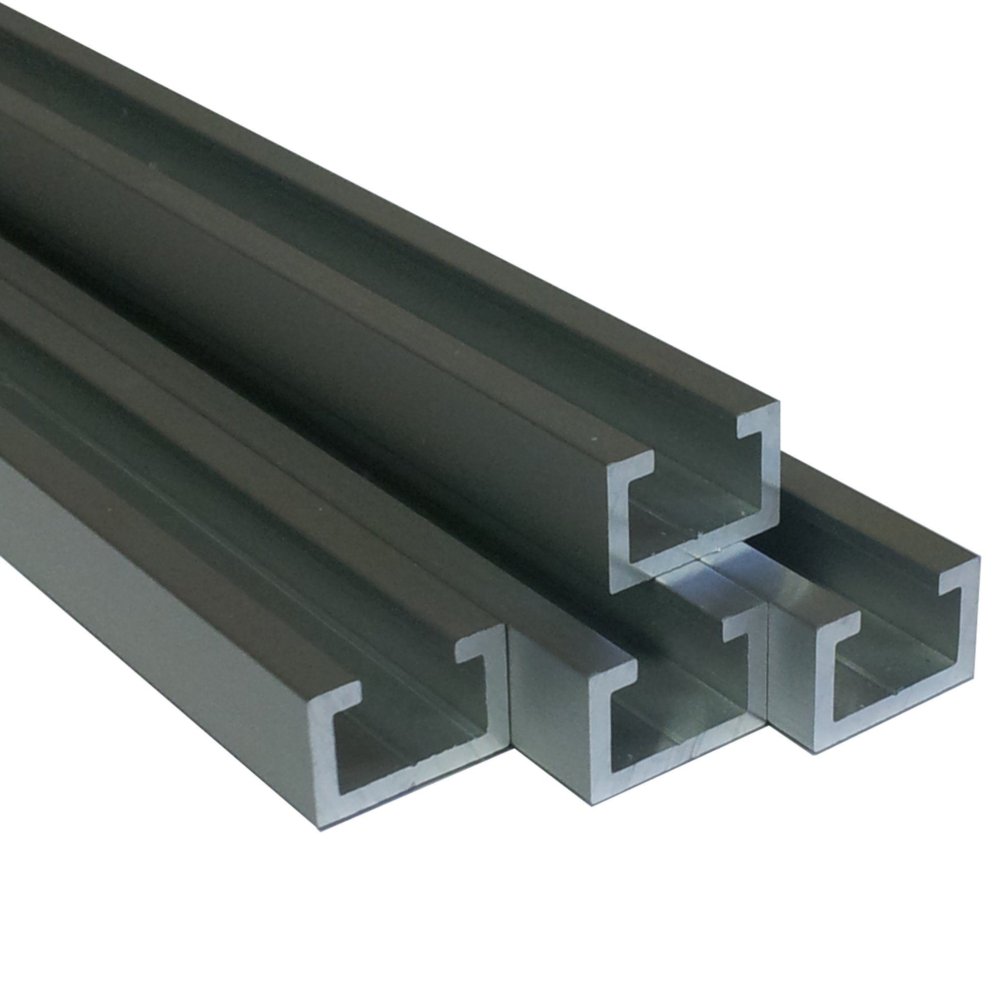 Hofmann & Pabst Profil Alu C-Profil silber eloxiert EV1 11 x 17 x 4,5 x 2 m günstig online kaufen