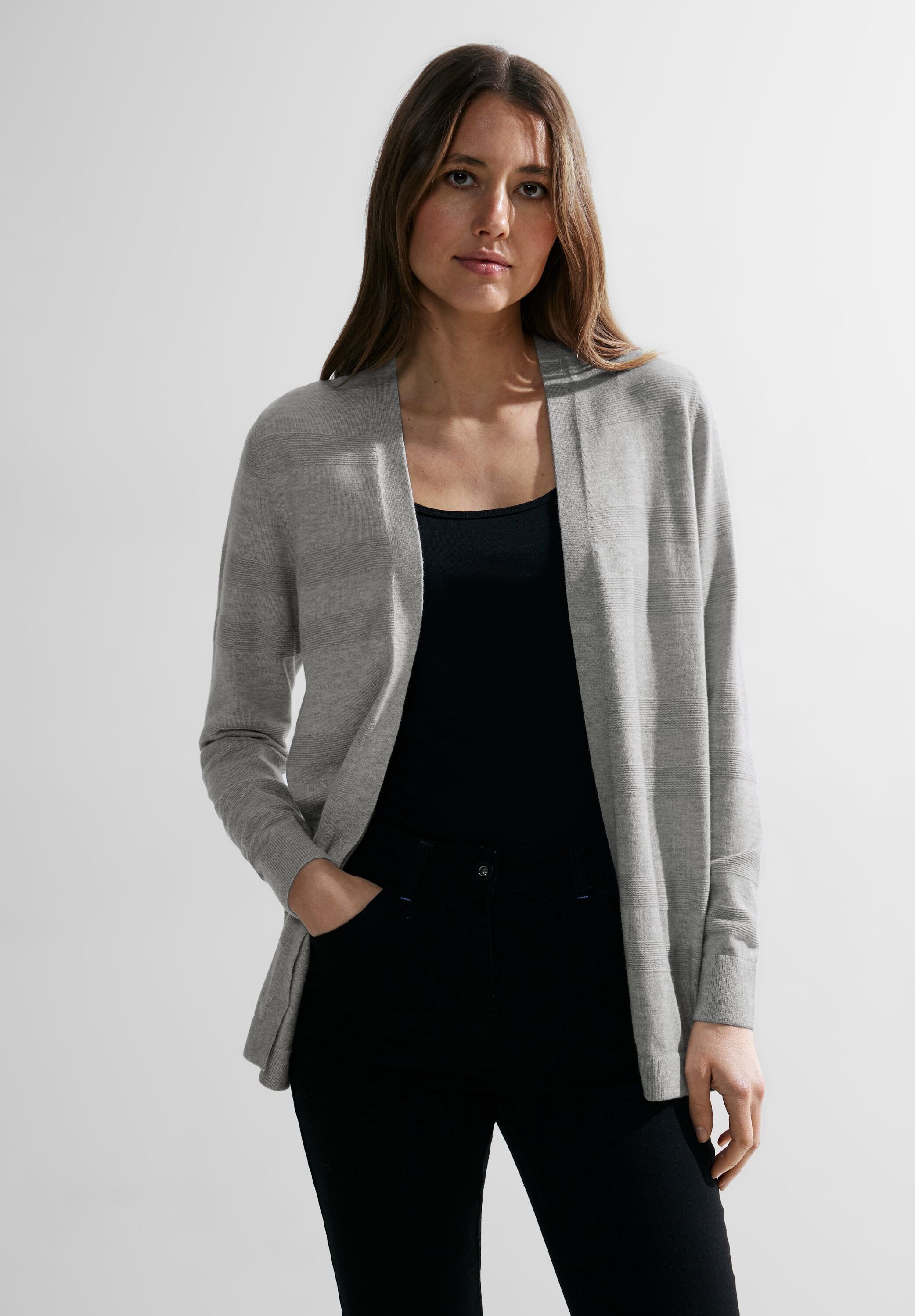 CECIL Strickjacke verschlusslos