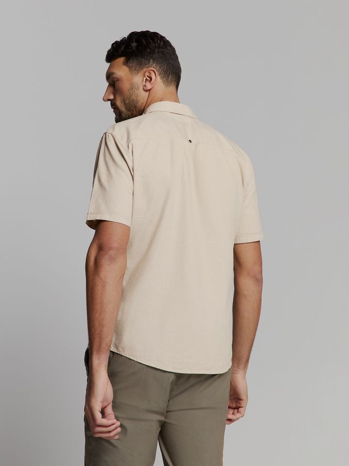 NO EXCESS Kurzarmhemd - Leinenhemd kurzarm - Shirt günstig online kaufen