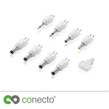 conecto conecto Universal Stecker Netzteil (3V - 12V Drehschalter) mit 8 Adapt Universal-Netzteil