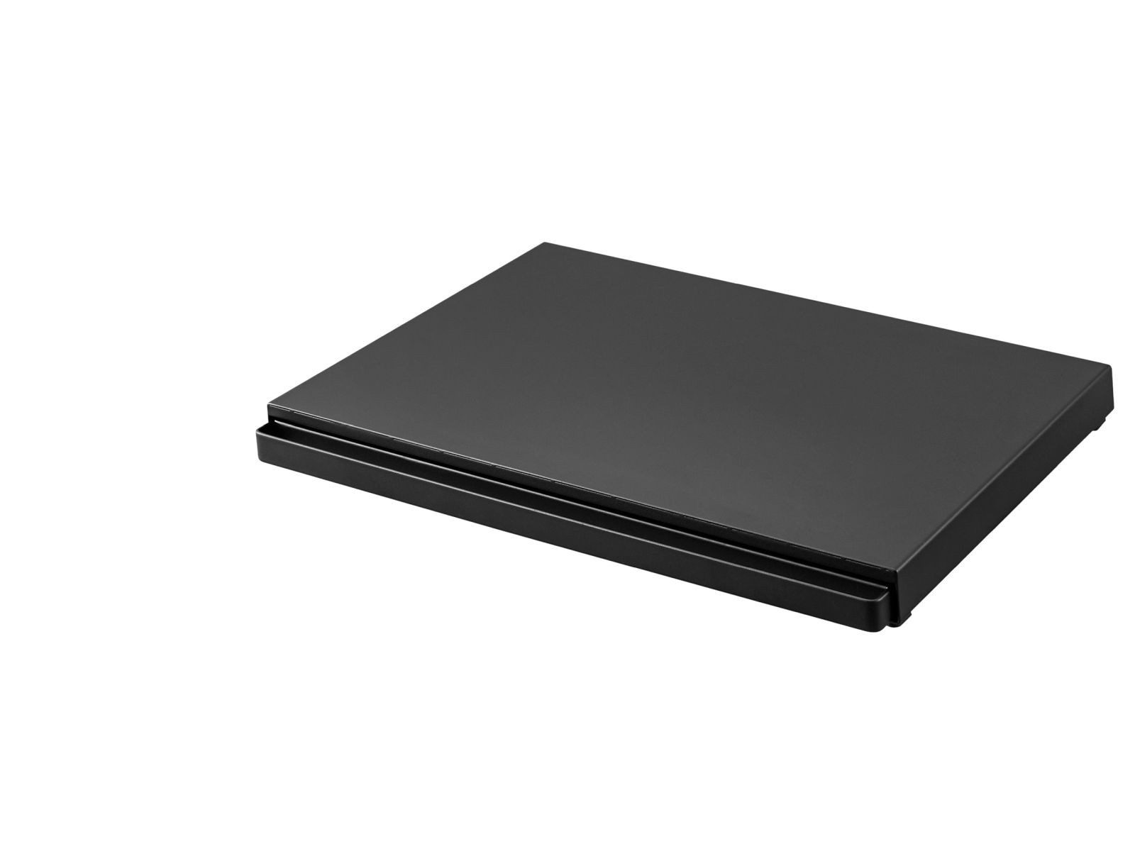 Yamazaki Küchenregal Tower Ausziehtablett Metall für die Arbeitsplatte 45x4x37cm, platzsparend, für eine zusätzliche Ablagefläche in der Küche