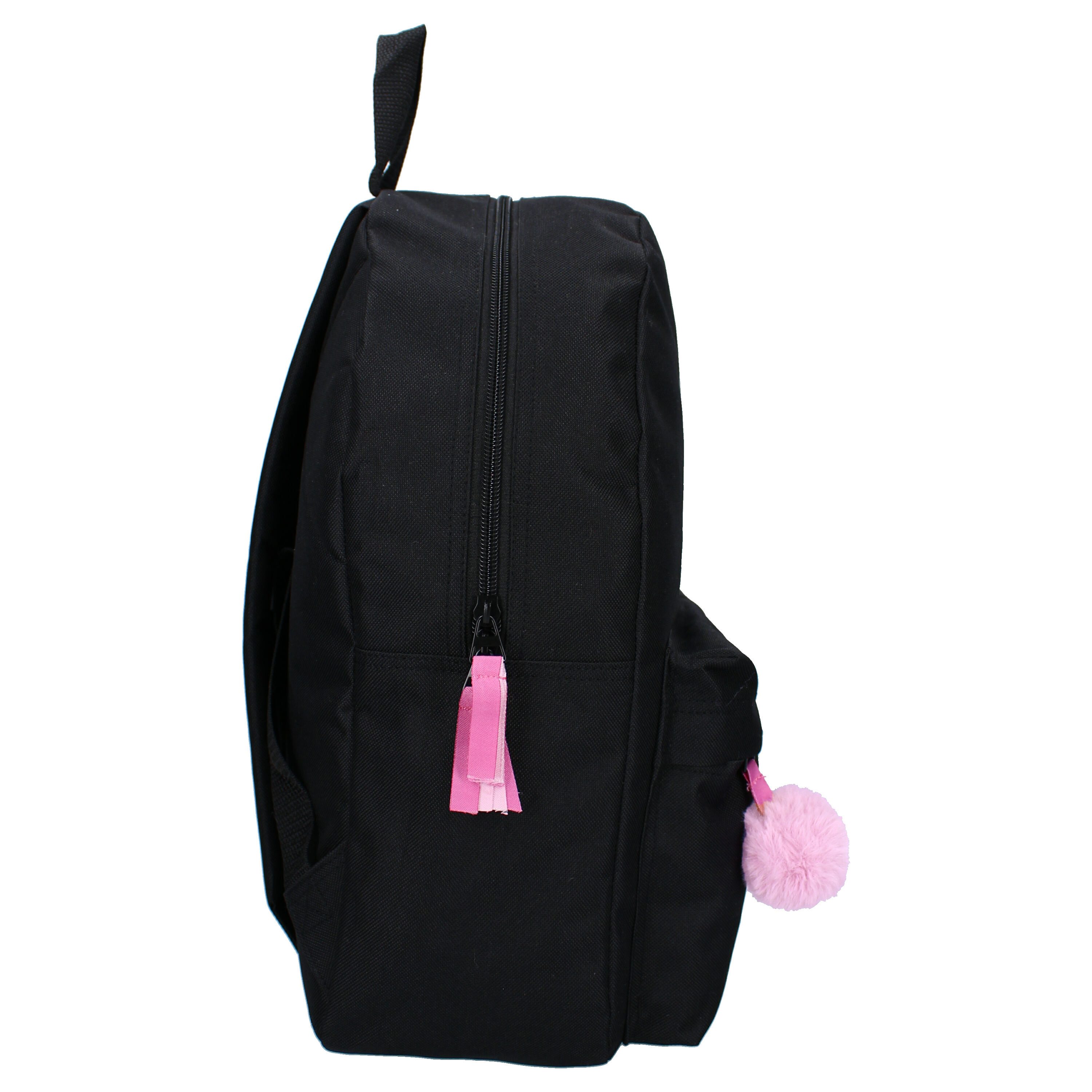 Barbie Schulrucksack Barbie Mädchen Rucksack plus Alu Trinkflasche Gr.39x29x12 cm (2-tlg)