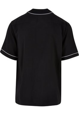 URBAN CLASSICS Langarmhemd Urban Classics Herren Bowling Shirt (1-tlg)
