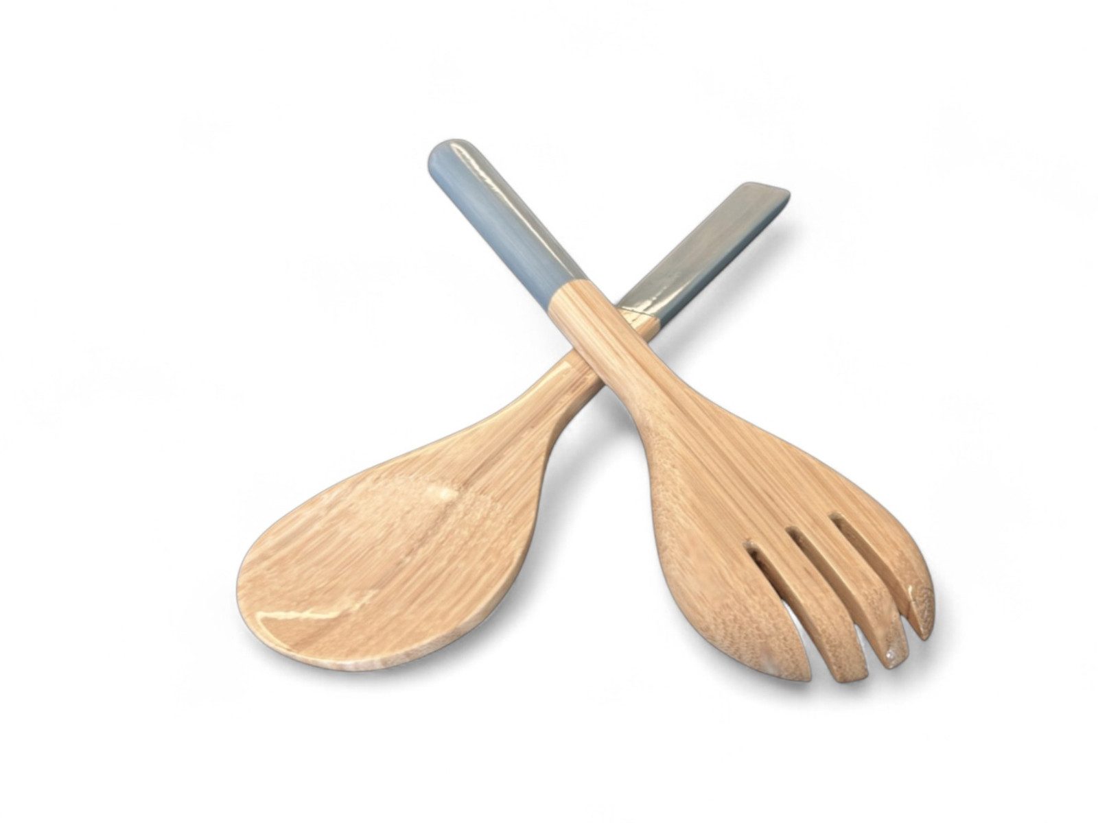 albert l. (punkt) Besteck-Set Bambus-Besteck taubenblau 27,5cm, Bambus