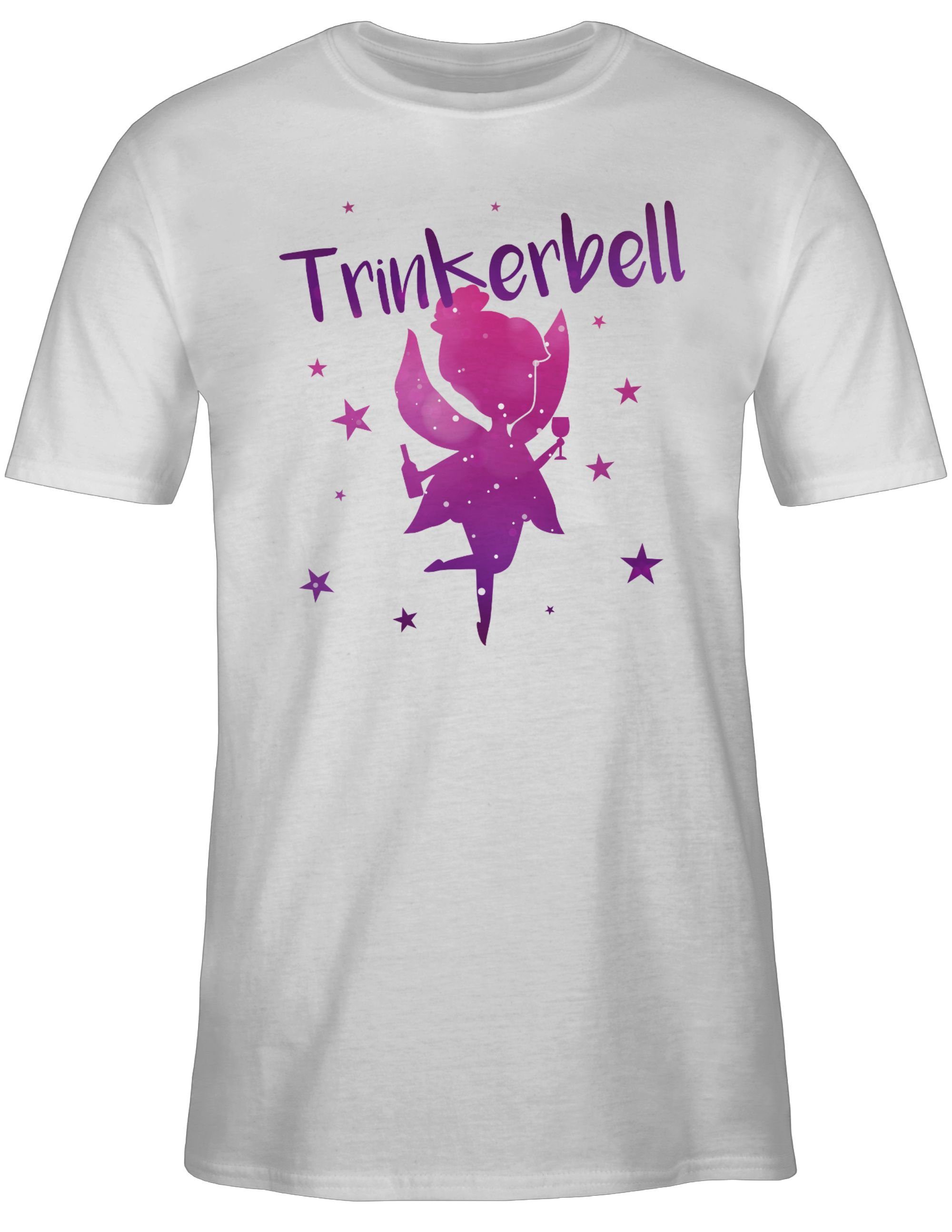 Shirtracer T-Shirt Trinkerbell Karneval Outfit 2 Weiß