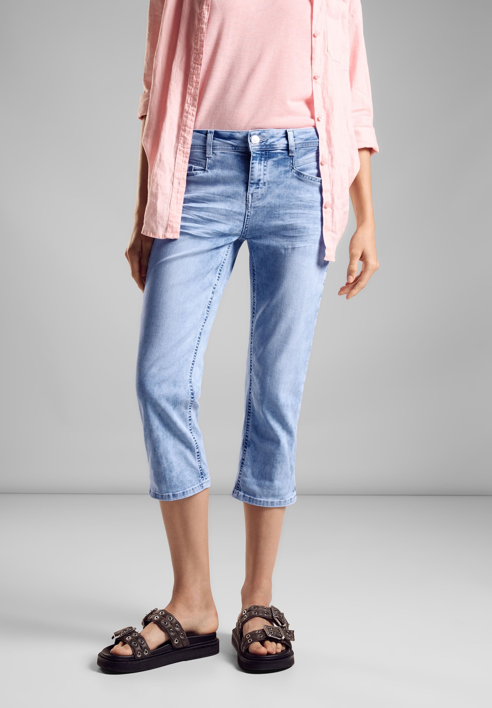 STREET ONE 3/4-Jeans "Style Jane", mit Stretch-Anteil günstig online kaufen