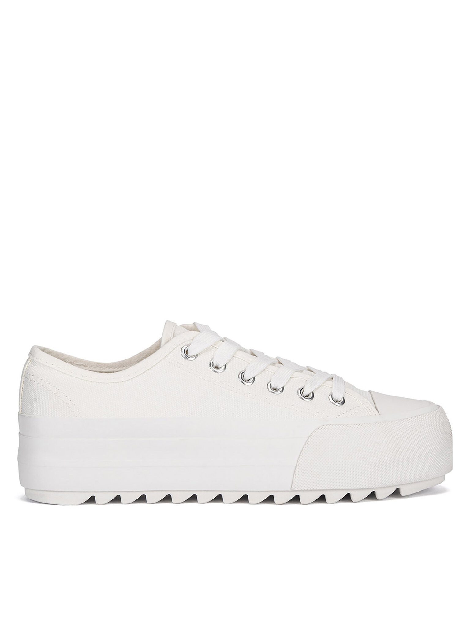 Jenny Fairy Jenny Fairy Sneakers aus Stoff Damen WFA2939-2 Weiß Sneaker günstig online kaufen